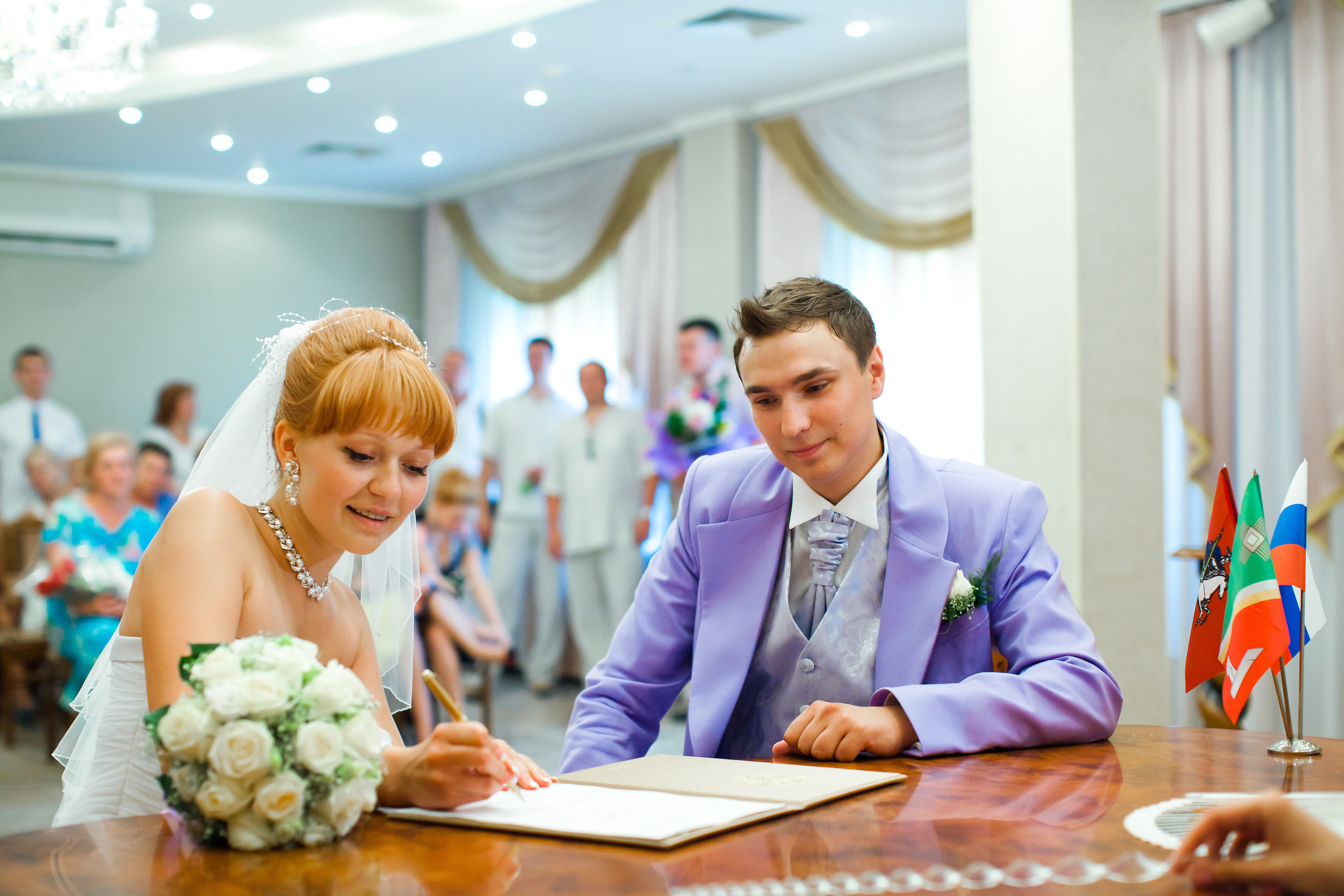 Максим и Юля. Зеленоградский ЗАГС. Свадебный фотограф в Москве Никифоров-Гордеев Константин