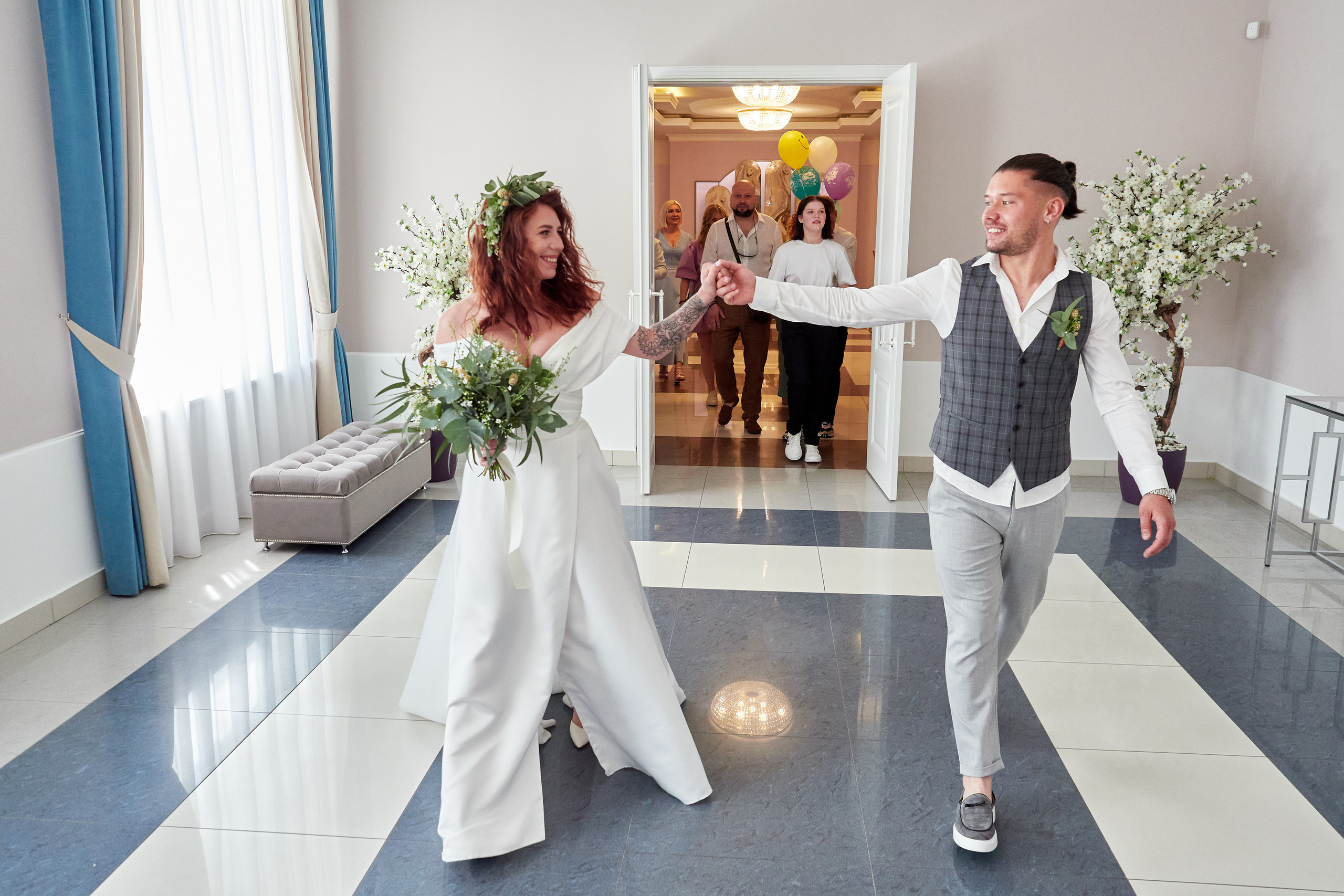 Гагаринский ЗАГС. Свадебный фотограф в Москве Никифоров-Гордеев Константин