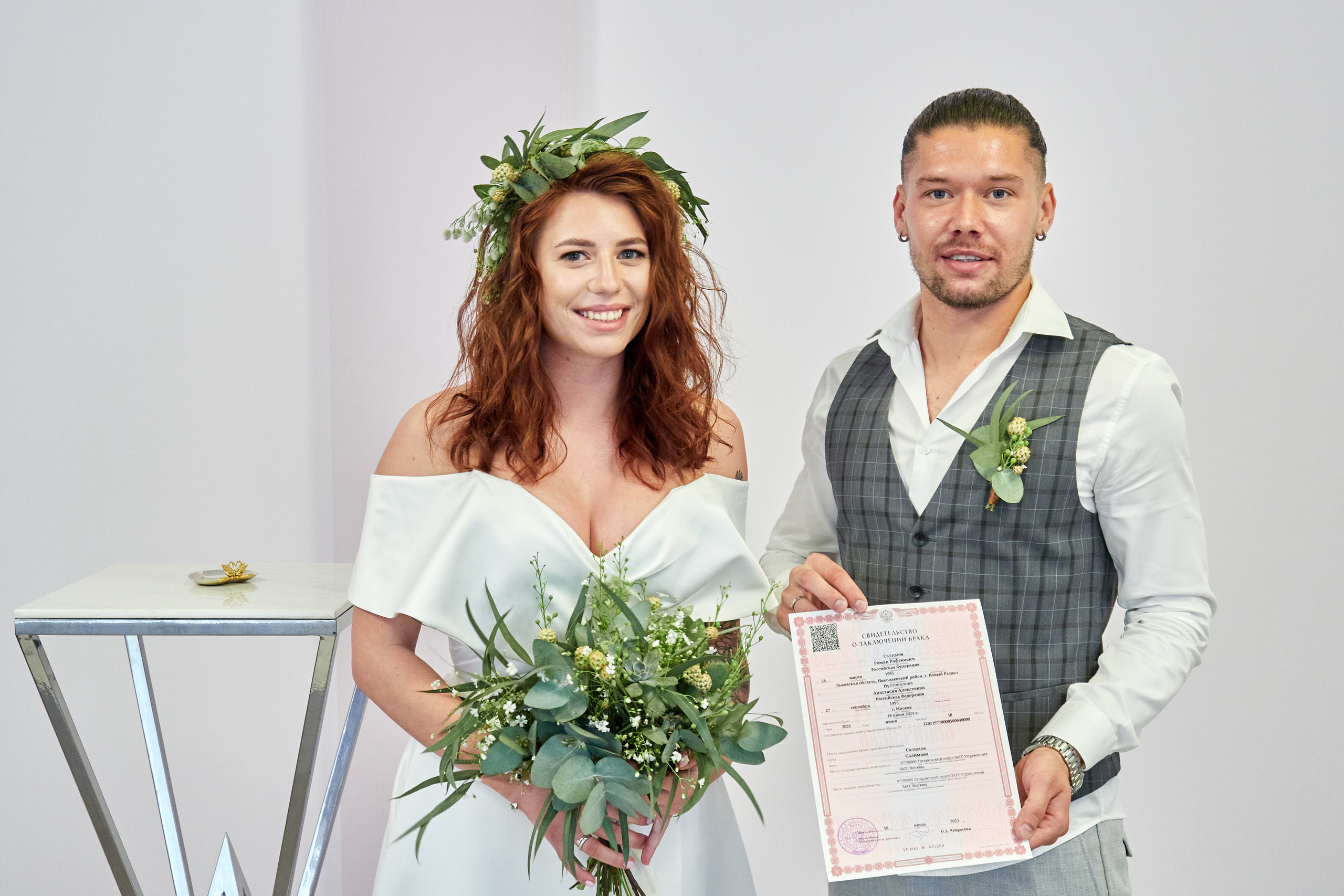 Гагаринский ЗАГС. Свадебный фотограф в Москве Никифоров-Гордеев Константин