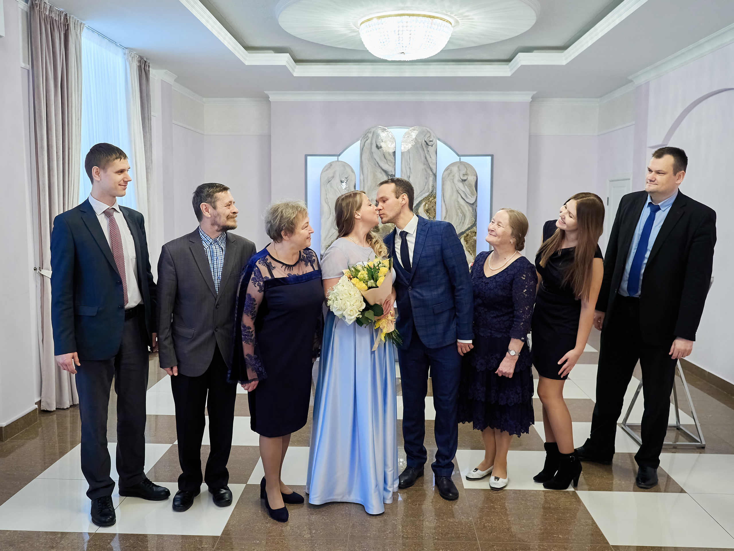 Гагаринский ЗАГС. Свадебный фотограф в Москве Никифоров-Гордеев Константин