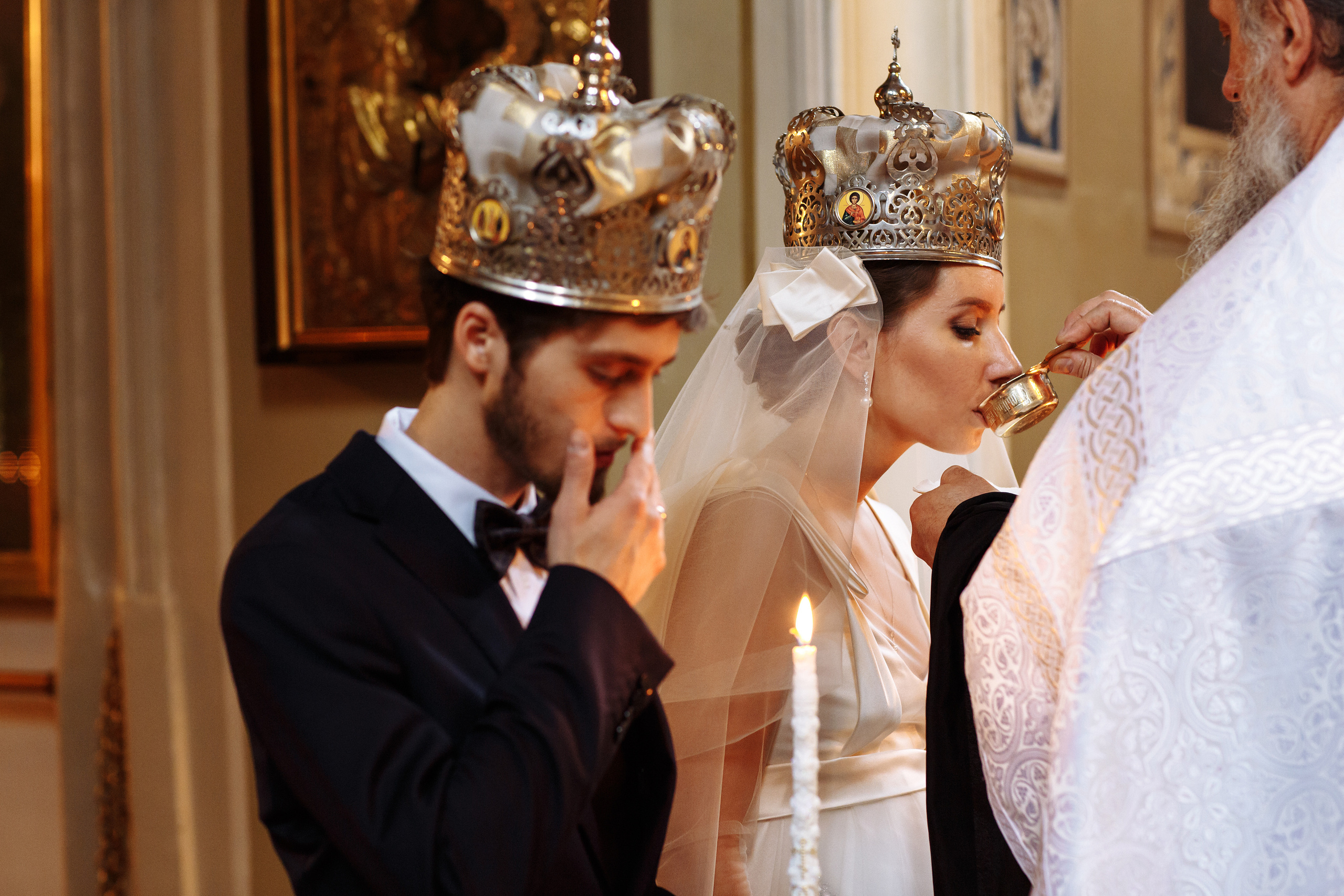 Венчание Кирилла и Валерии. Свадебный фотограф в Москве Никифоров-Гордеев Константин