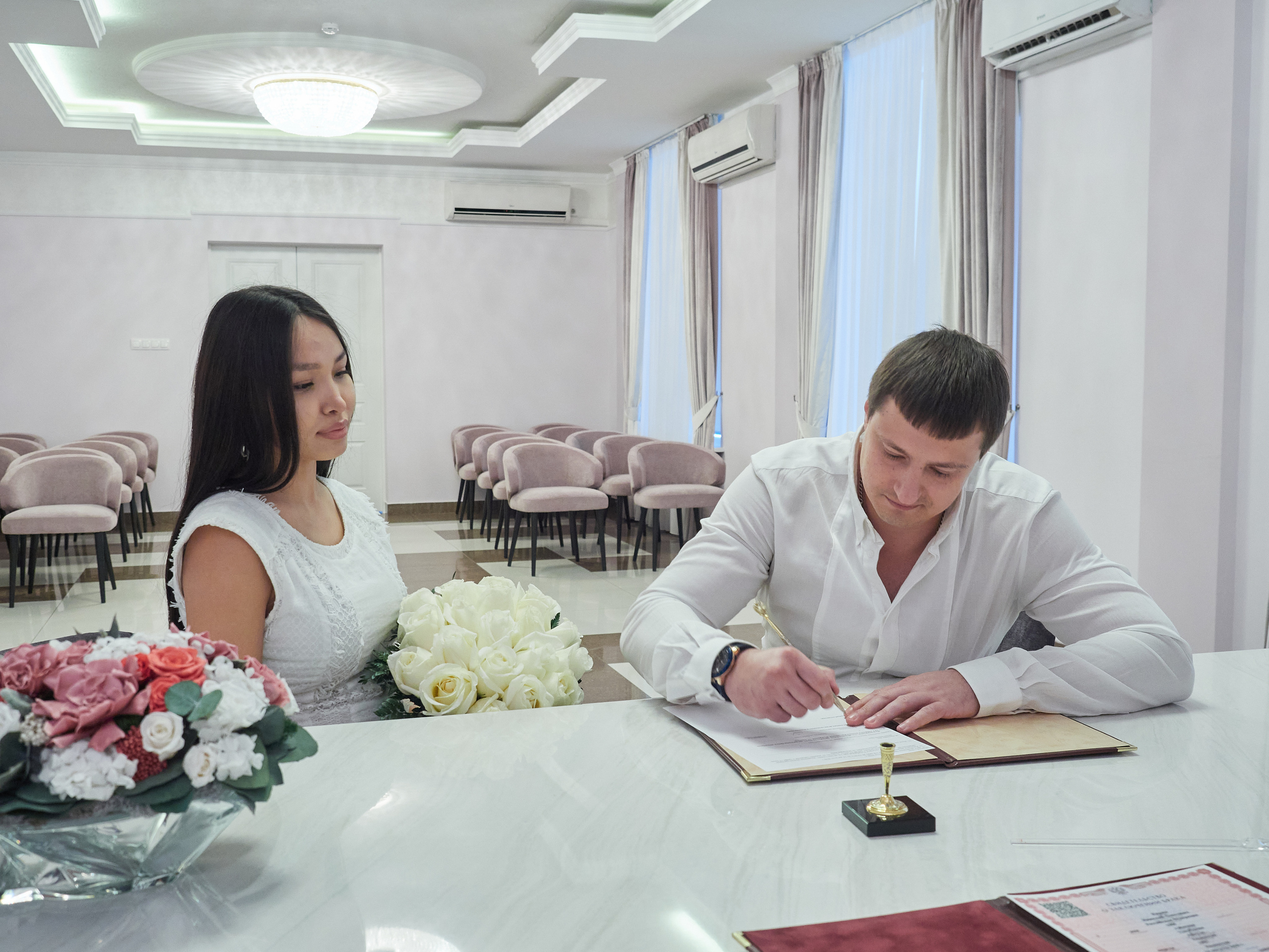 Гагаринский ЗАГС. Свадебный фотограф в Москве Никифоров-Гордеев Константин