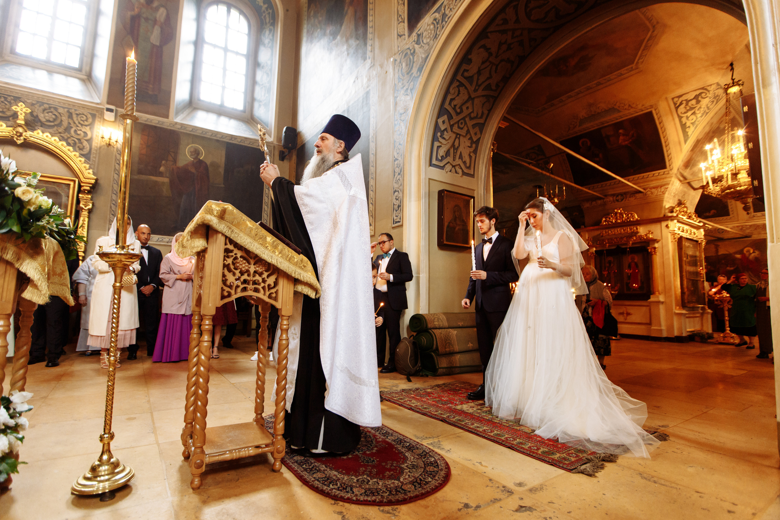 Венчание Кирилла и Валерии. Свадебный фотограф в Москве Никифоров-Гордеев Константин