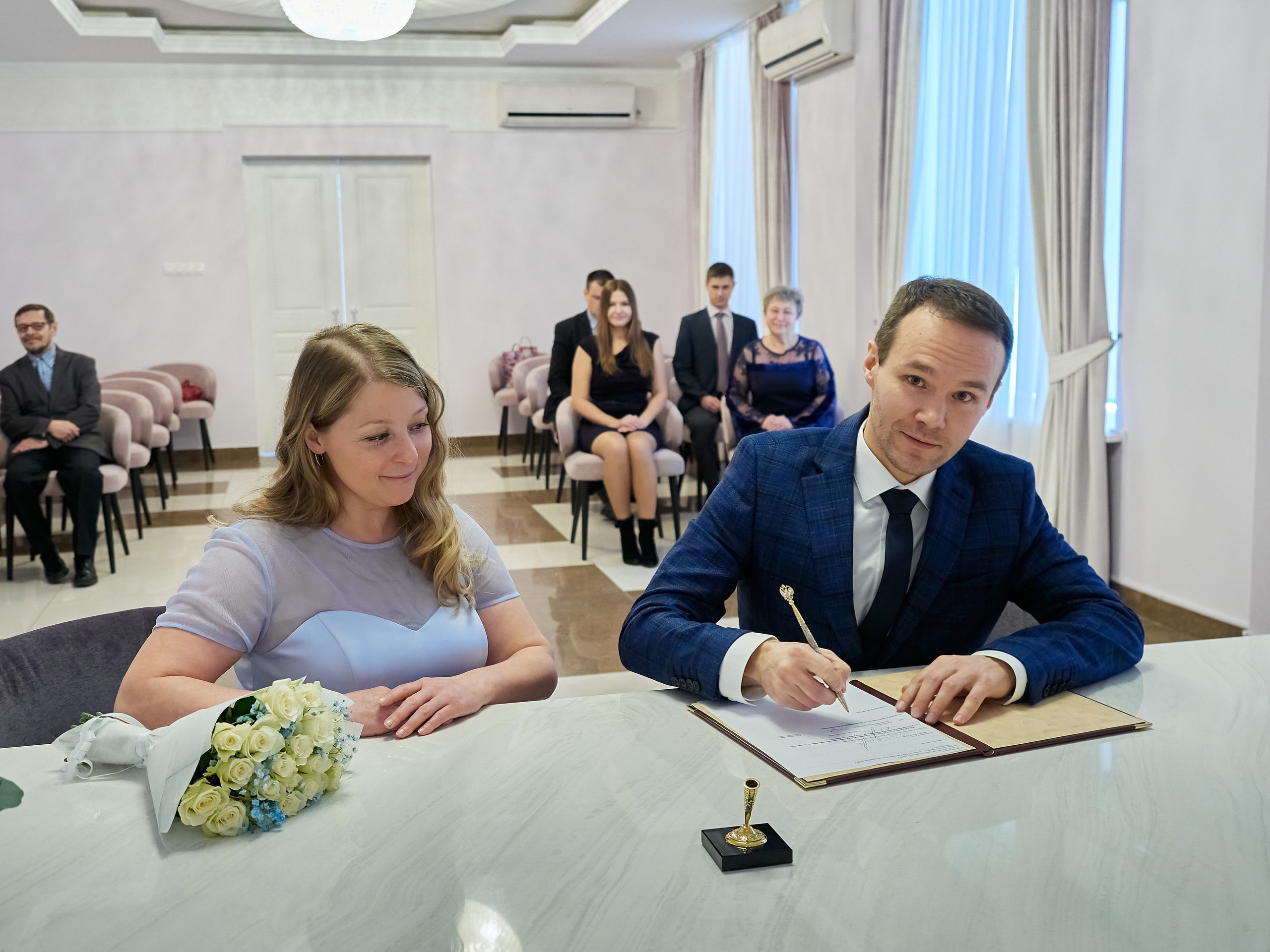 Гагаринский ЗАГС. Свадебный фотограф в Москве Никифоров-Гордеев Константин