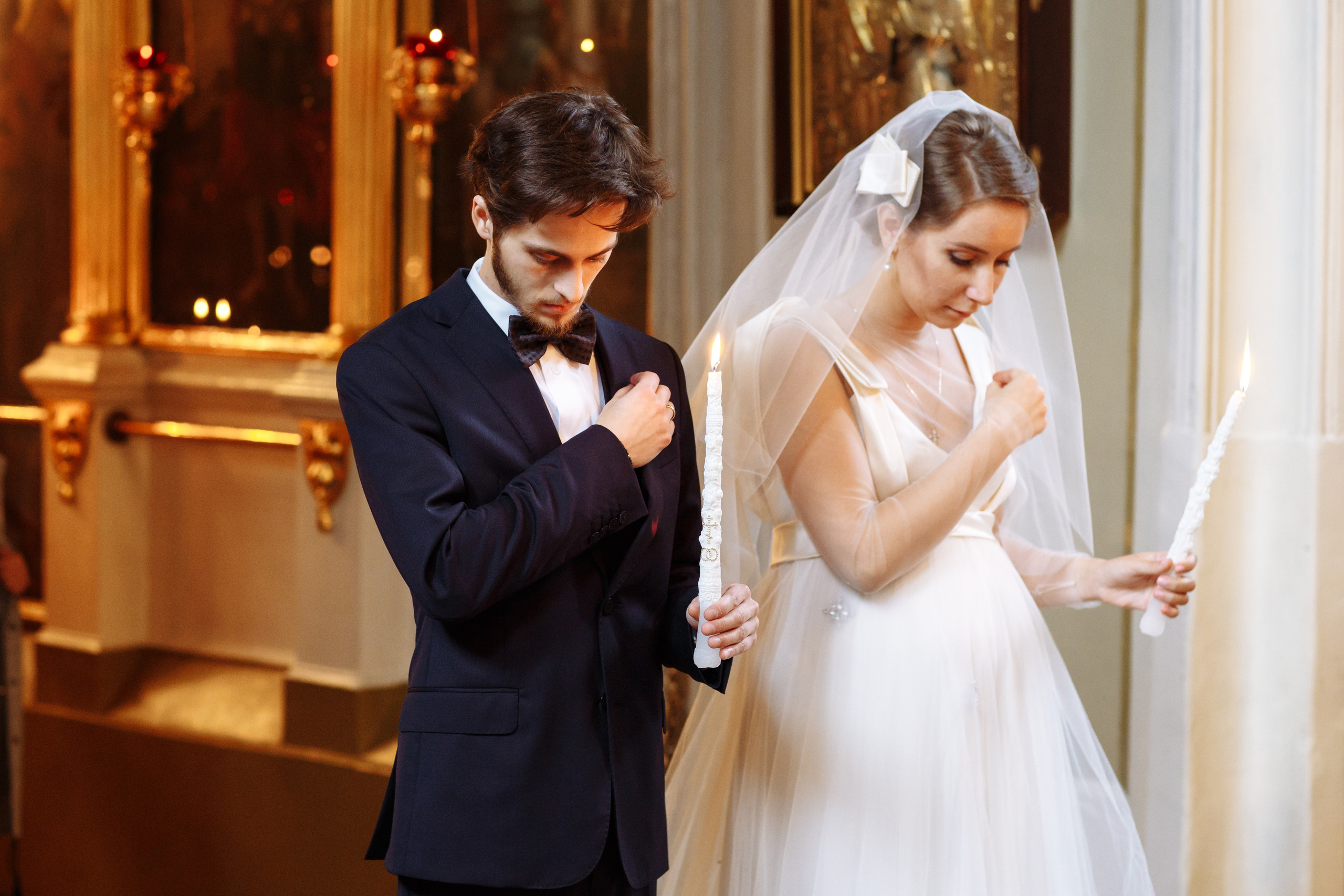 Венчание Кирилла и Валерии. Свадебный фотограф в Москве Никифоров-Гордеев Константин