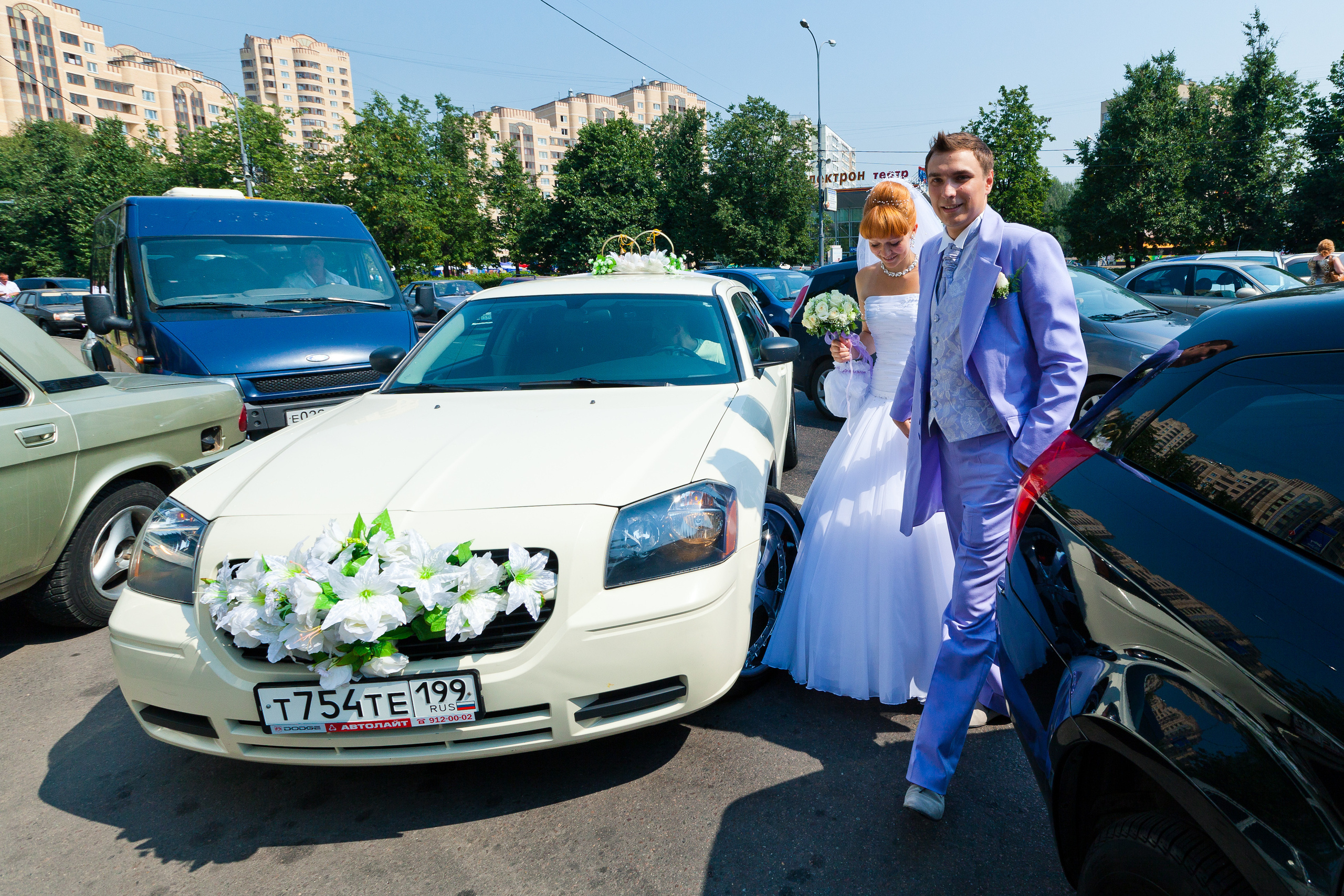 Максим и Юля. Зеленоградский ЗАГС. Свадебный фотограф в Москве Никифоров-Гордеев Константин