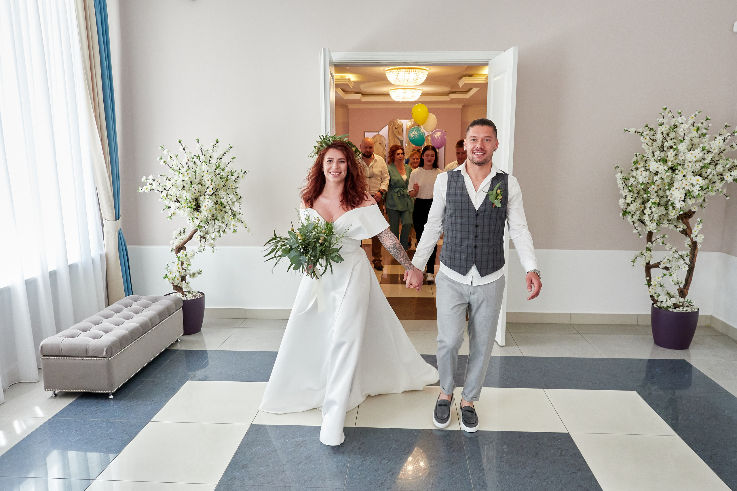 Гагаринский ЗАГС. Свадебный фотограф в Москве Никифоров-Гордеев Константин