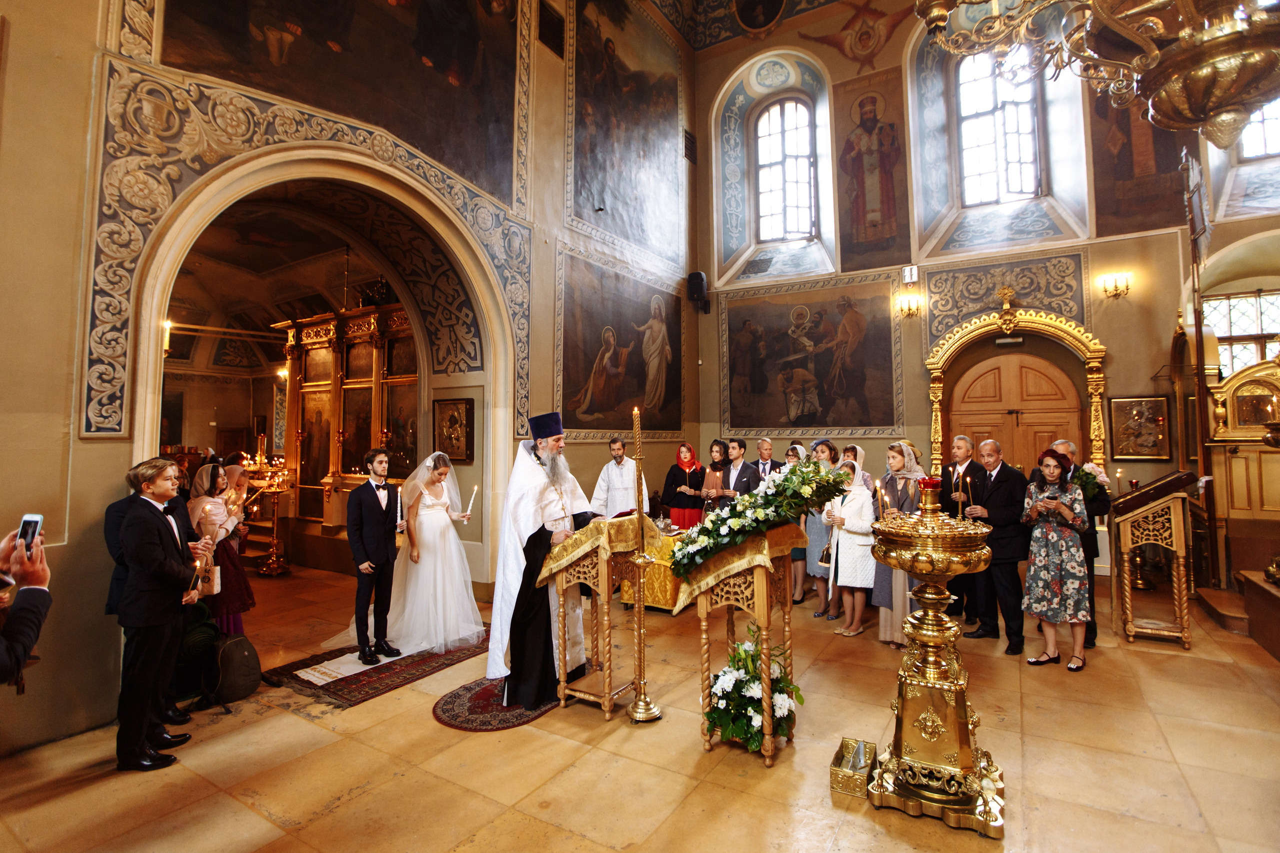 Венчание Кирилла и Валерии. Свадебный фотограф в Москве Никифоров-Гордеев Константин