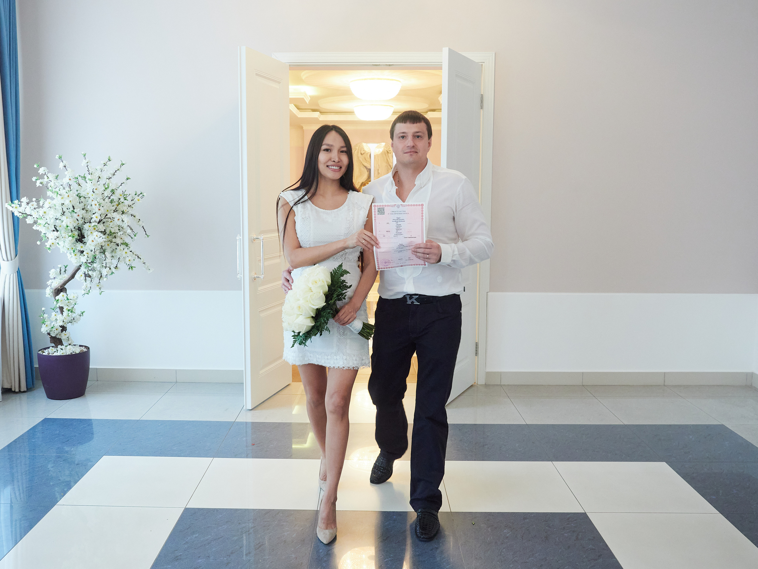 Гагаринский ЗАГС. Свадебный фотограф в Москве Никифоров-Гордеев Константин