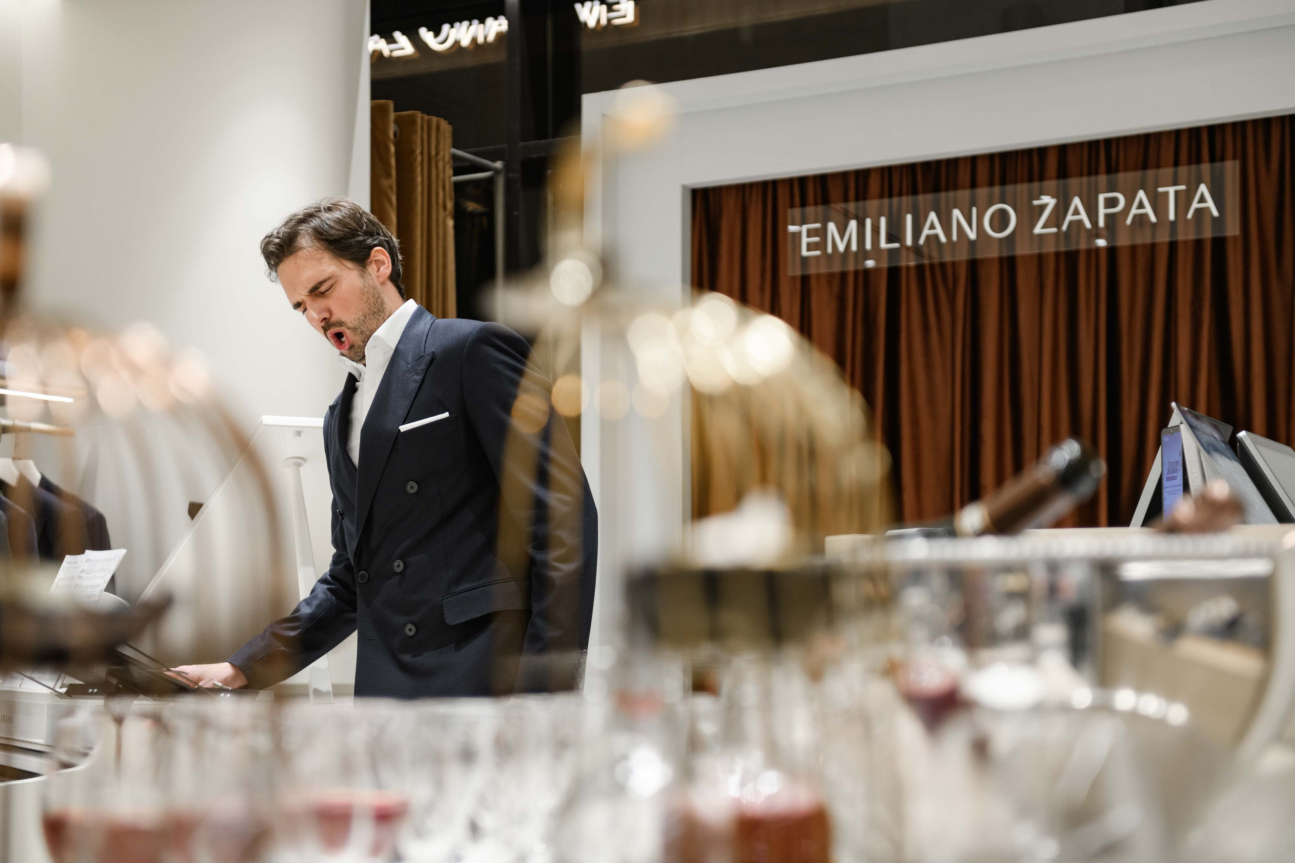 Репортаж светского вечера в бутике Emiliano Zapata — Александр Киямов