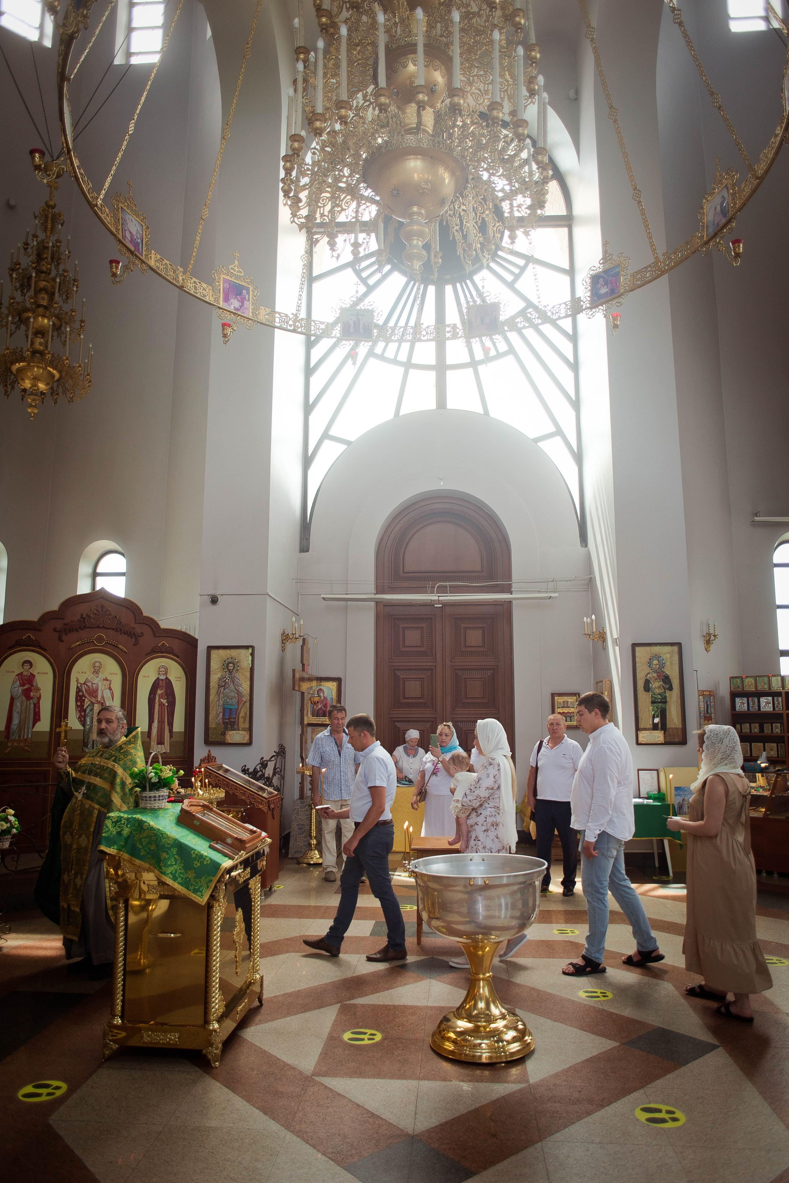 Крещение Варвары. Свадебный и семейный фотограф Яна Стражева. Волгоград, Москва