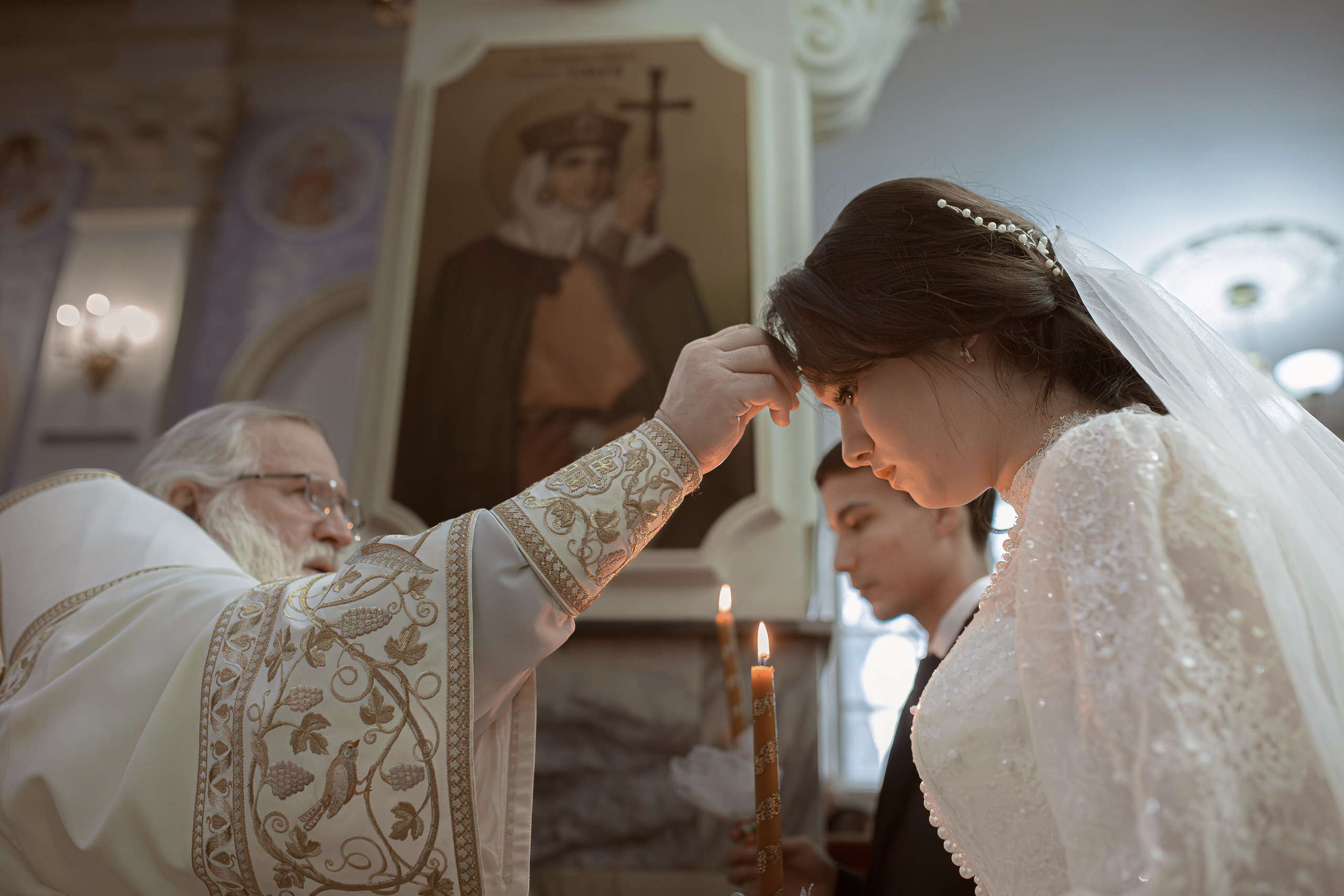 Митрополит Викентий совершил таинство Венчания. Фотограф на Крещение и Венчание в Ташкенте