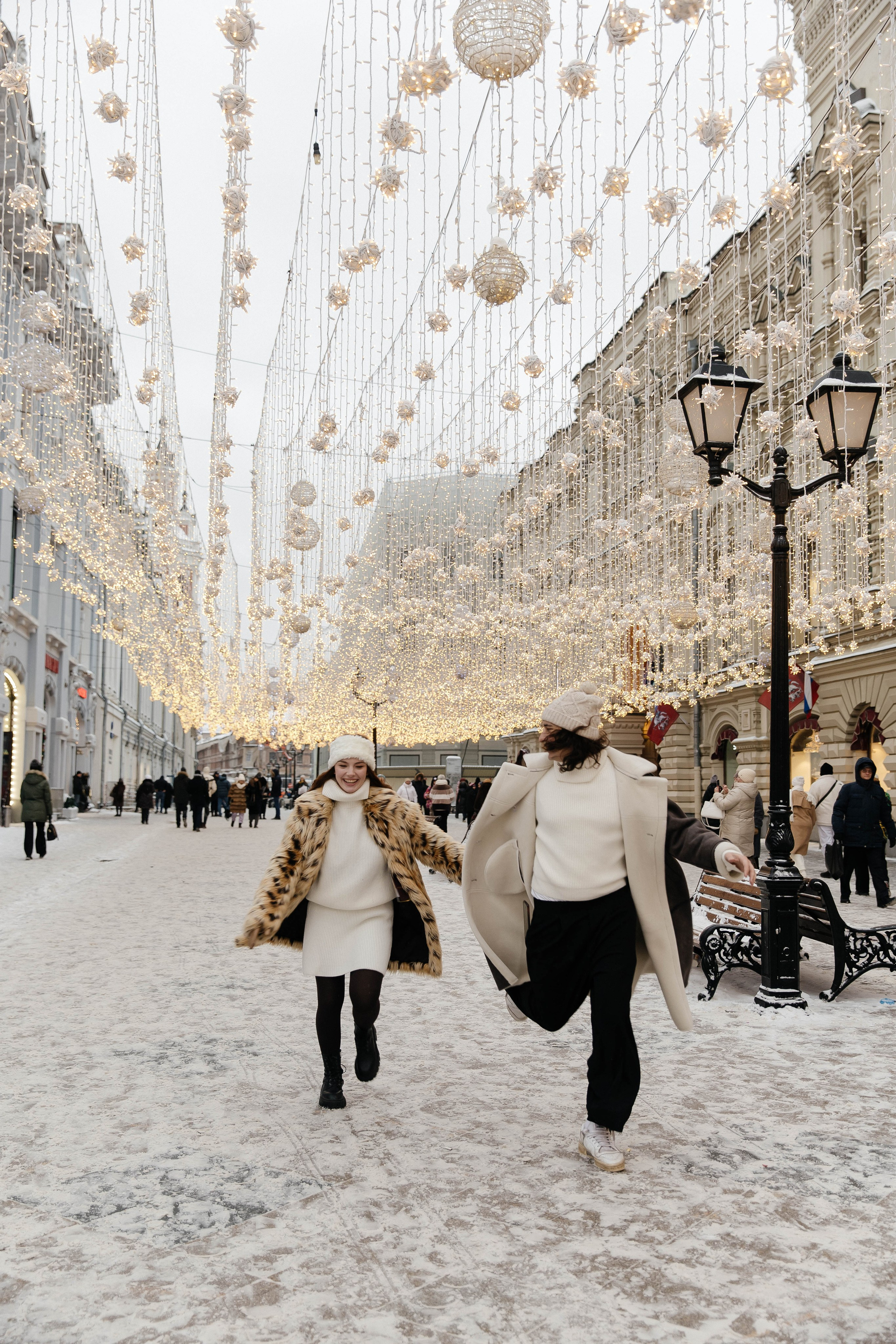 Зимняя история любви. Фотограф индивидуальных женских портретов и LOVEstory в Москве