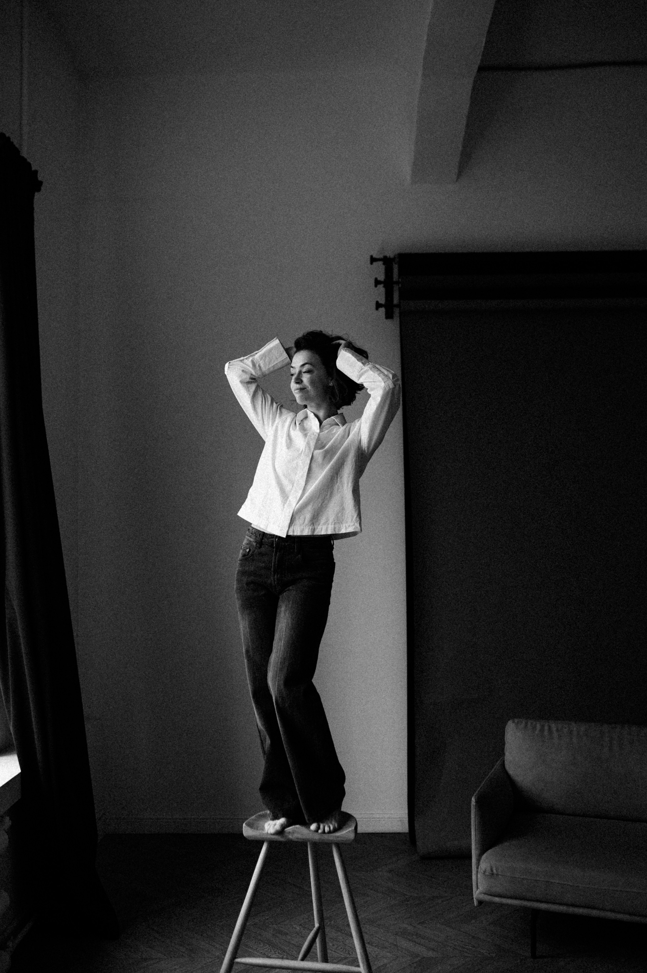 Настя🤍. Лайфстайл фотограф в Москве Серебрянская Фаина