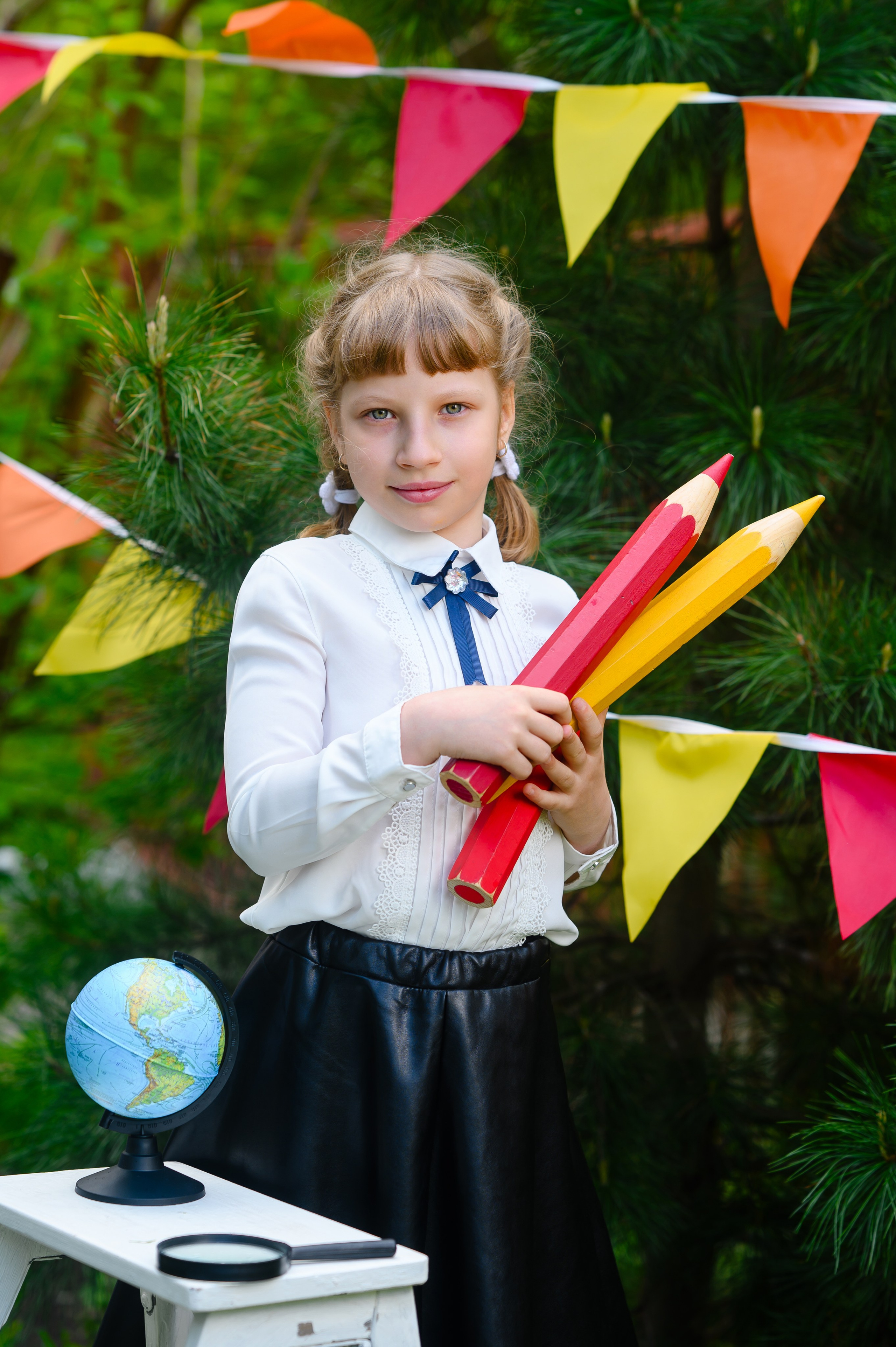 Школьная фотосессия в Томске. Студия выпускных альбомов Ольги Галкиной. Томск