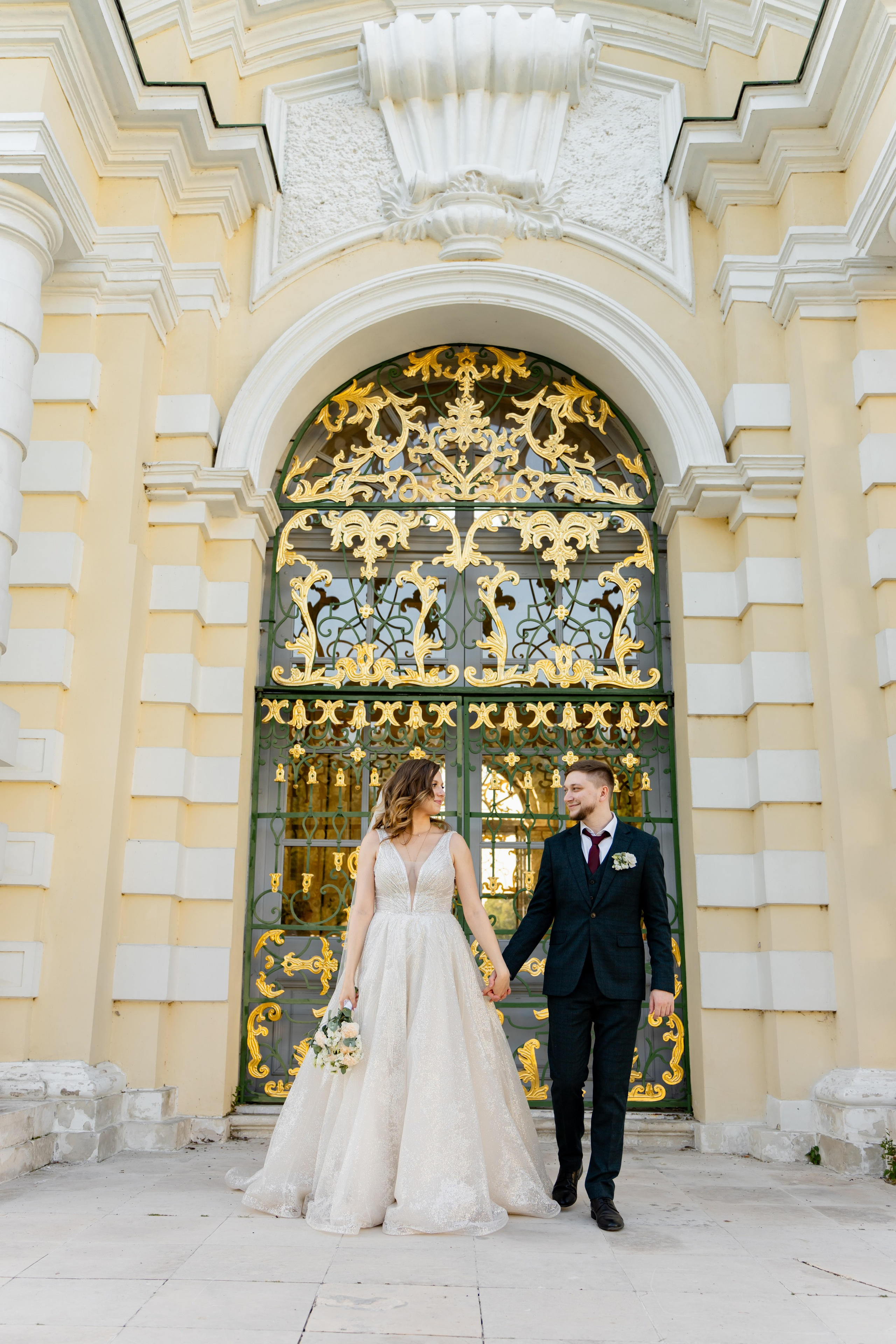 Свадебная фотосессия в усадьбе Москва