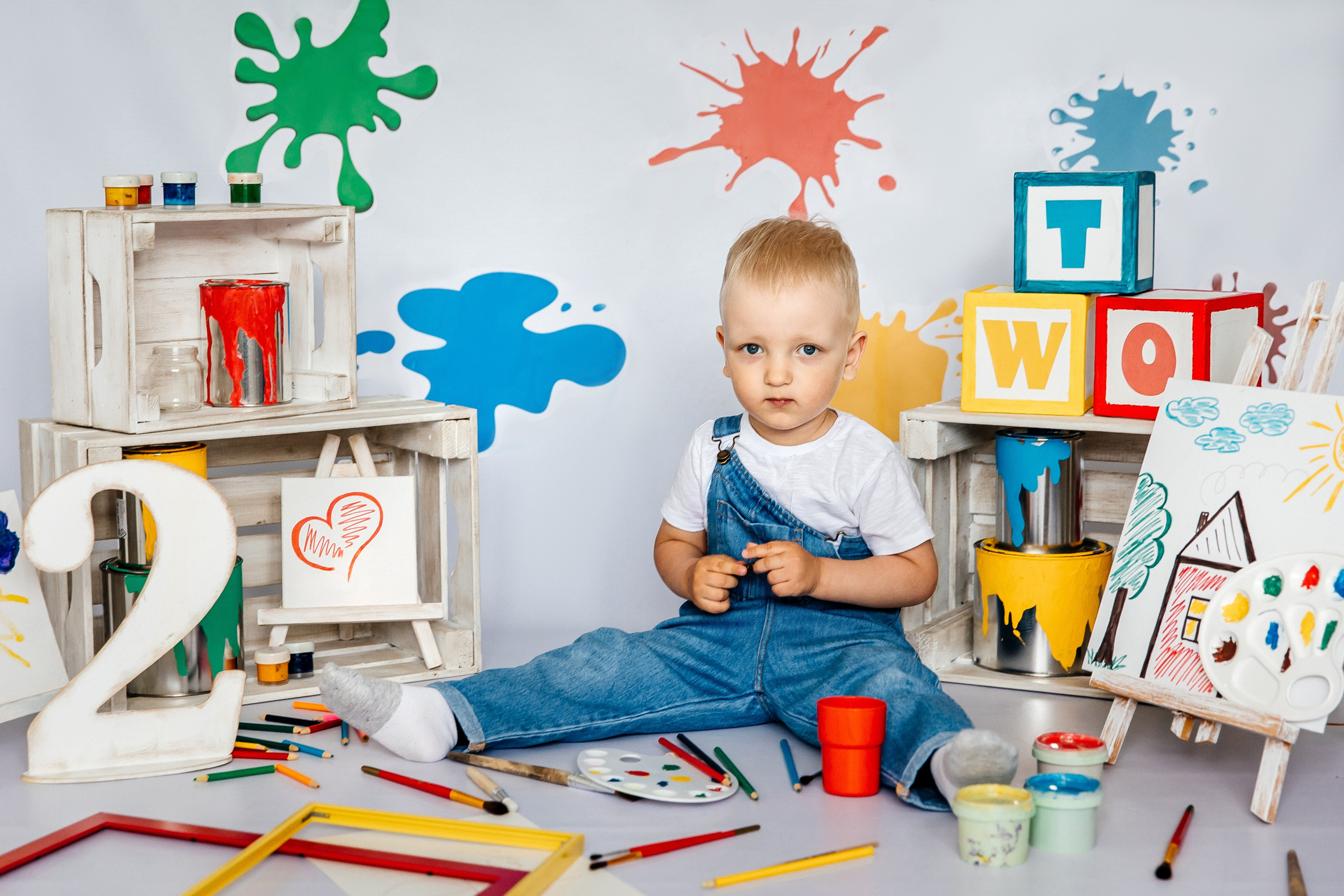 Краски. Детский фотограф, выпускные альбомы в Нижнем Новгороде Бодягина Мария