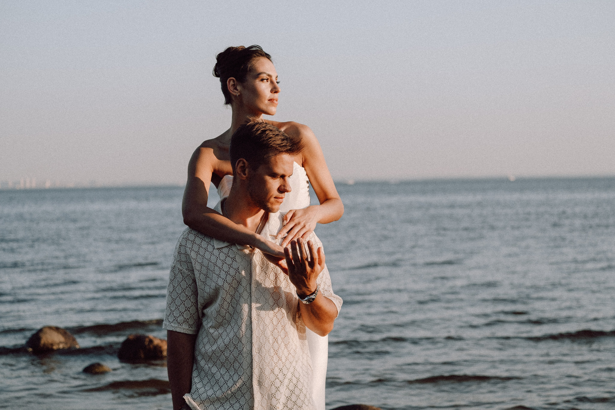 СВАДЕБНАЯ ФОТОСЕССИЯ ВЫЕЗДНОЙ ЦЕРЕМОНИИ (ФИНСКИЙ ЗАЛИВ). Профессиональный фотограф, Санкт-Петербург — Виктория Богомолова