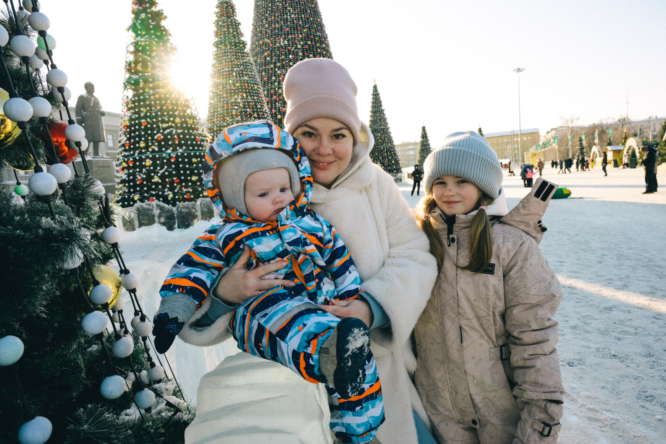 Семья Машеньки Новогодняя