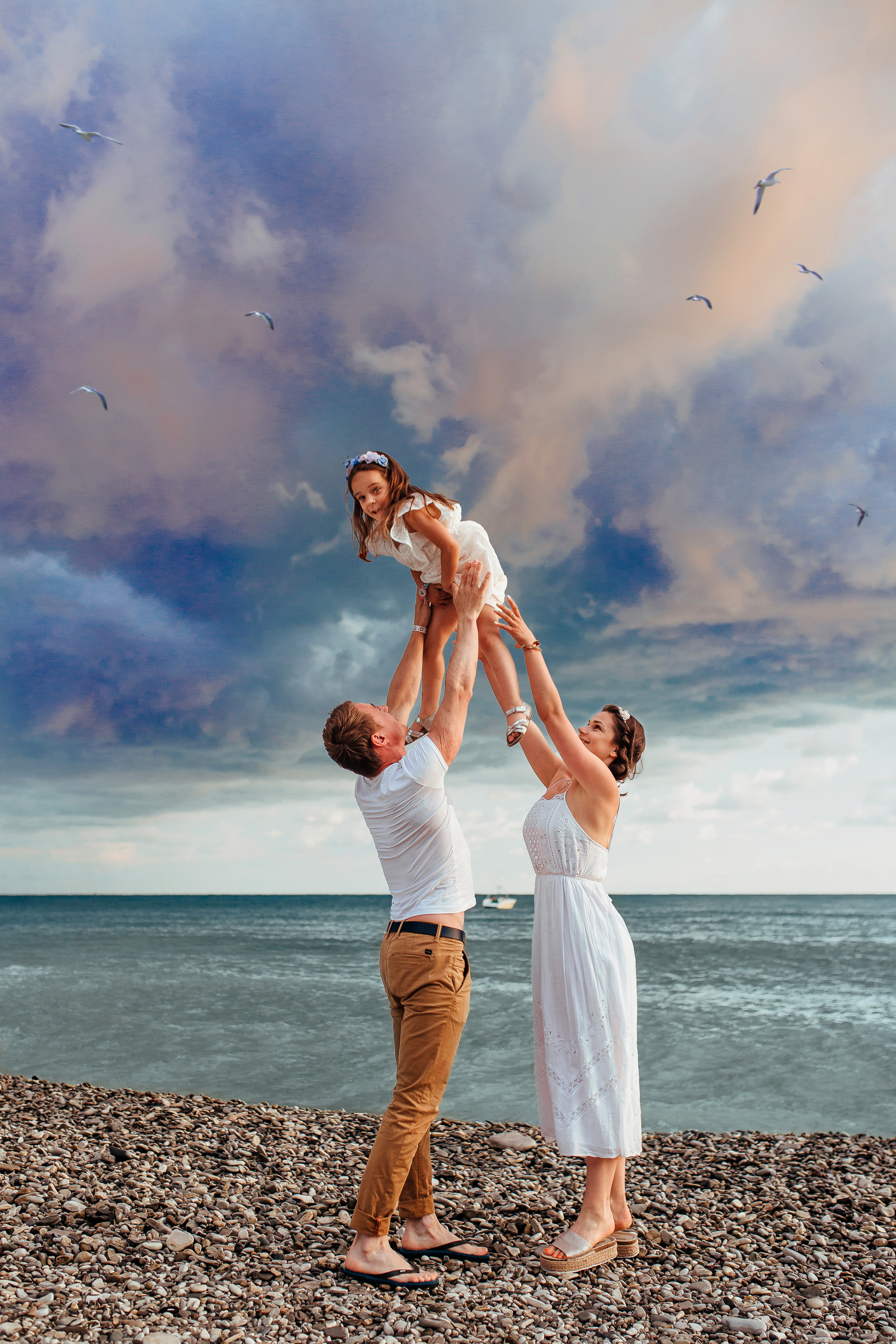 Руслан, Алена и Адель