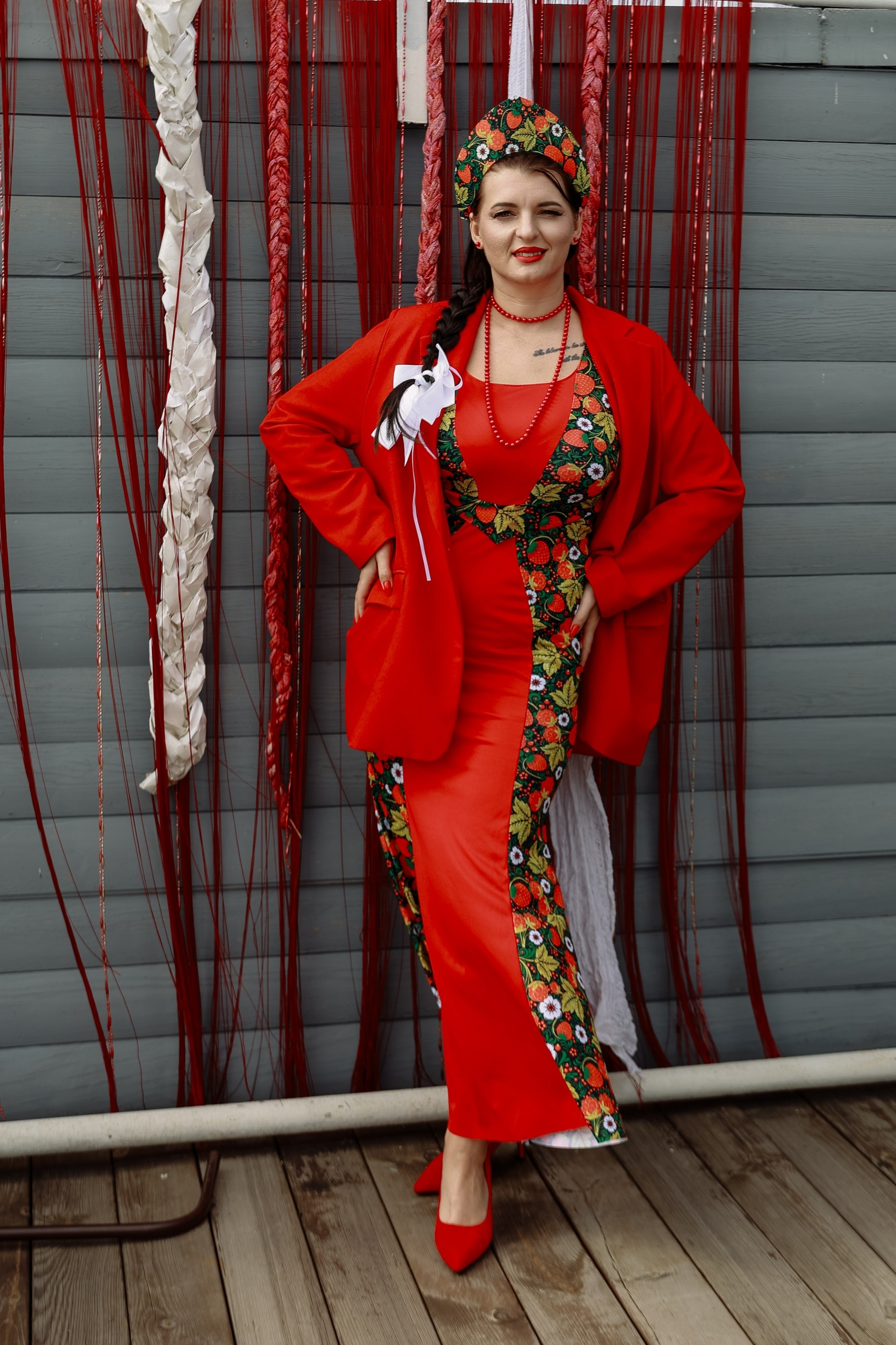 Модный показ «А-ля русс». Фотограф Юлия Мальцева