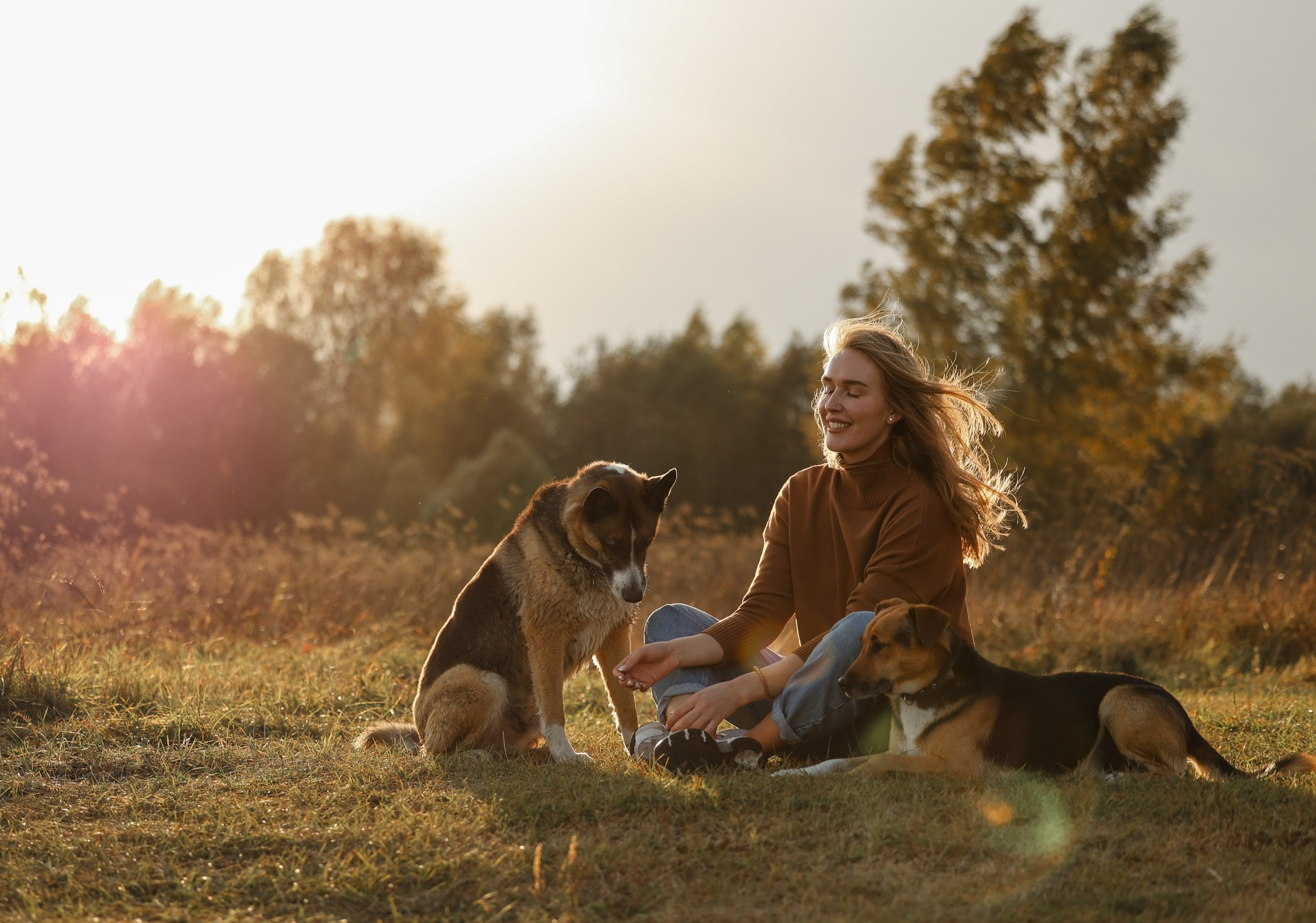 Прогулка на природе. Фотограф-анималист Полина Колкова | Москва