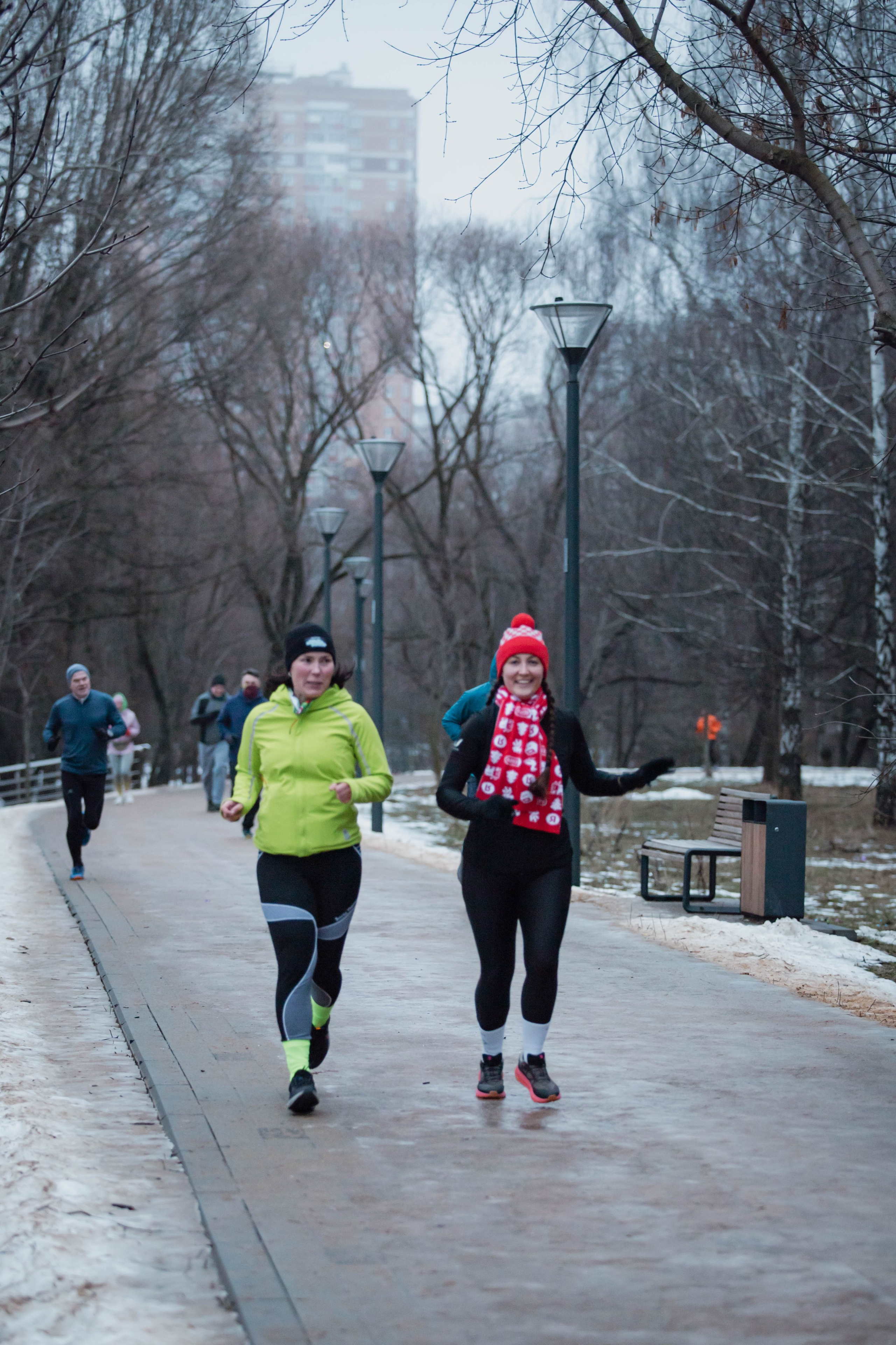 5 верст/декабрь. Александра Мельниченко/ Бегающий фотограф
