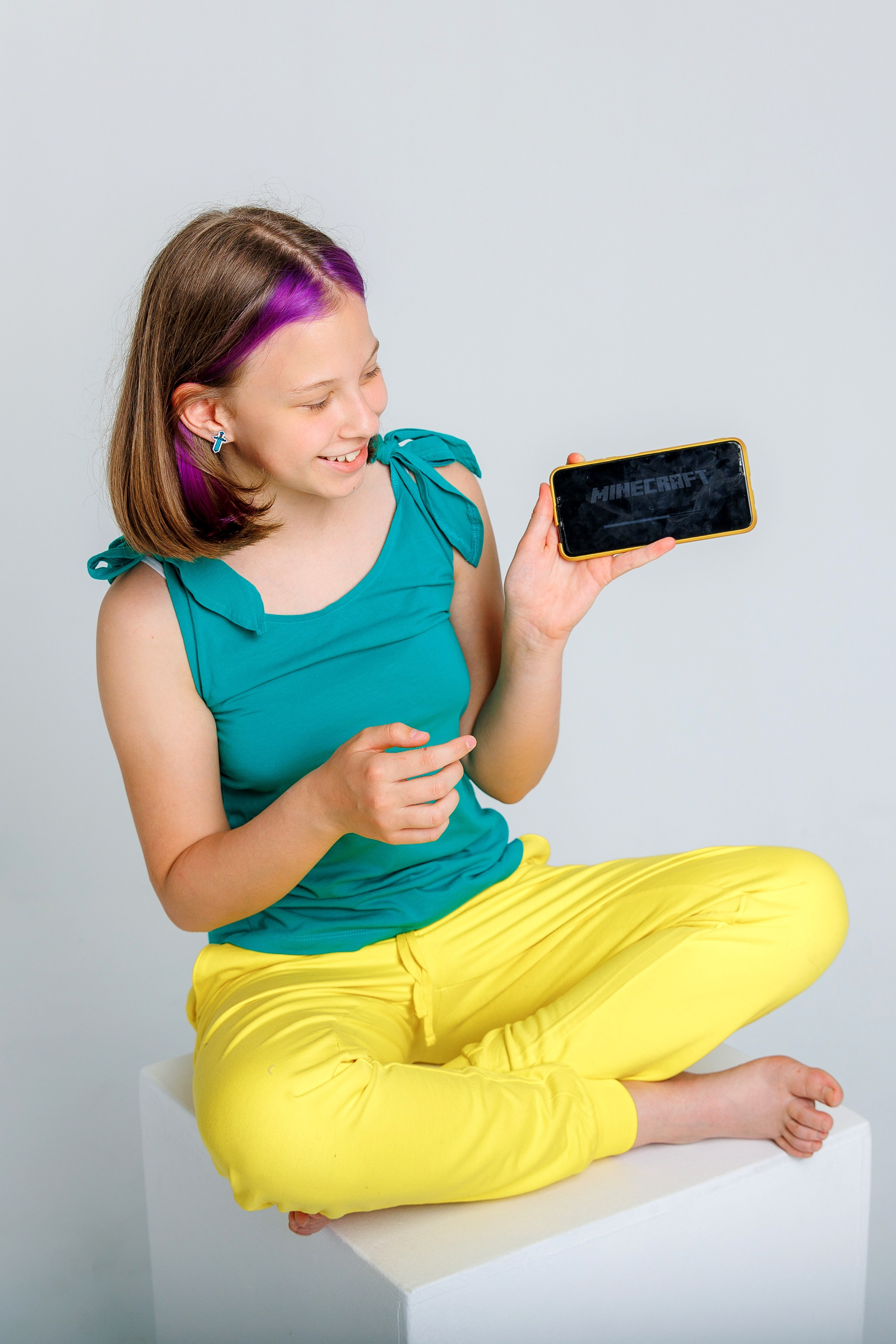 Ева в студии. Семейный и репортажный фотограф в Иркутске Людмила Лиханская