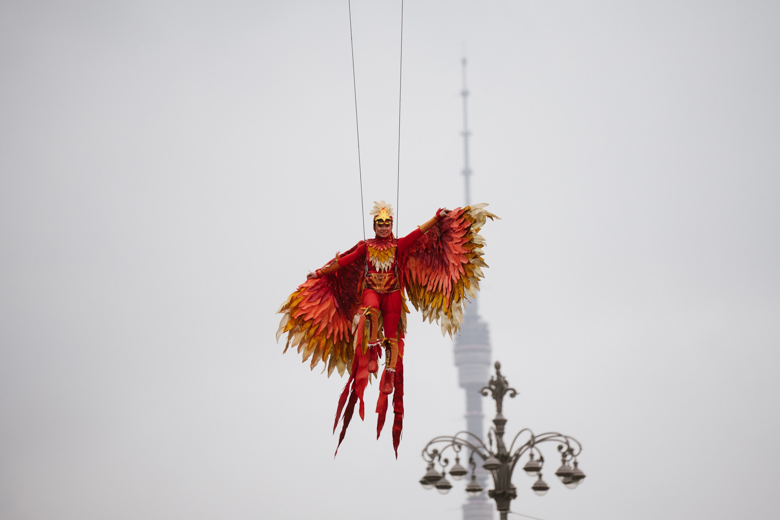 Проект «Зима в Москве» ВДНХ. Фотограф Алекс Висэро