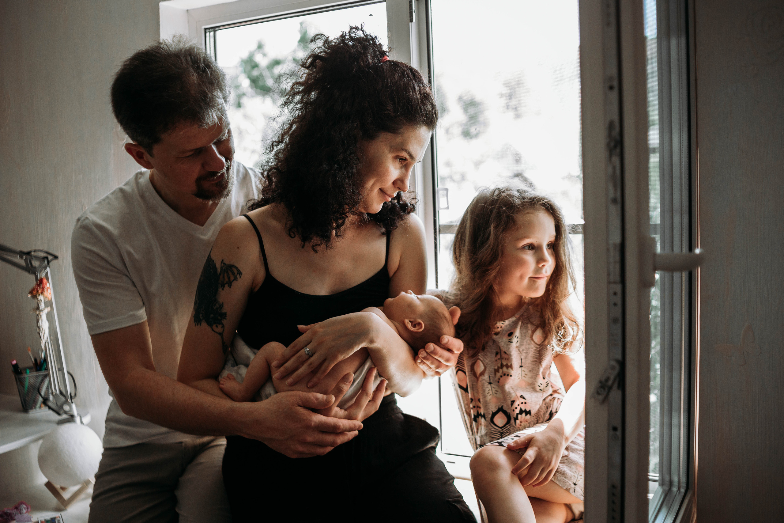 Даша, Динана, Варя, Юра. Семейный и детский фотограф в Нижнем Новгороде Наумова Лидия