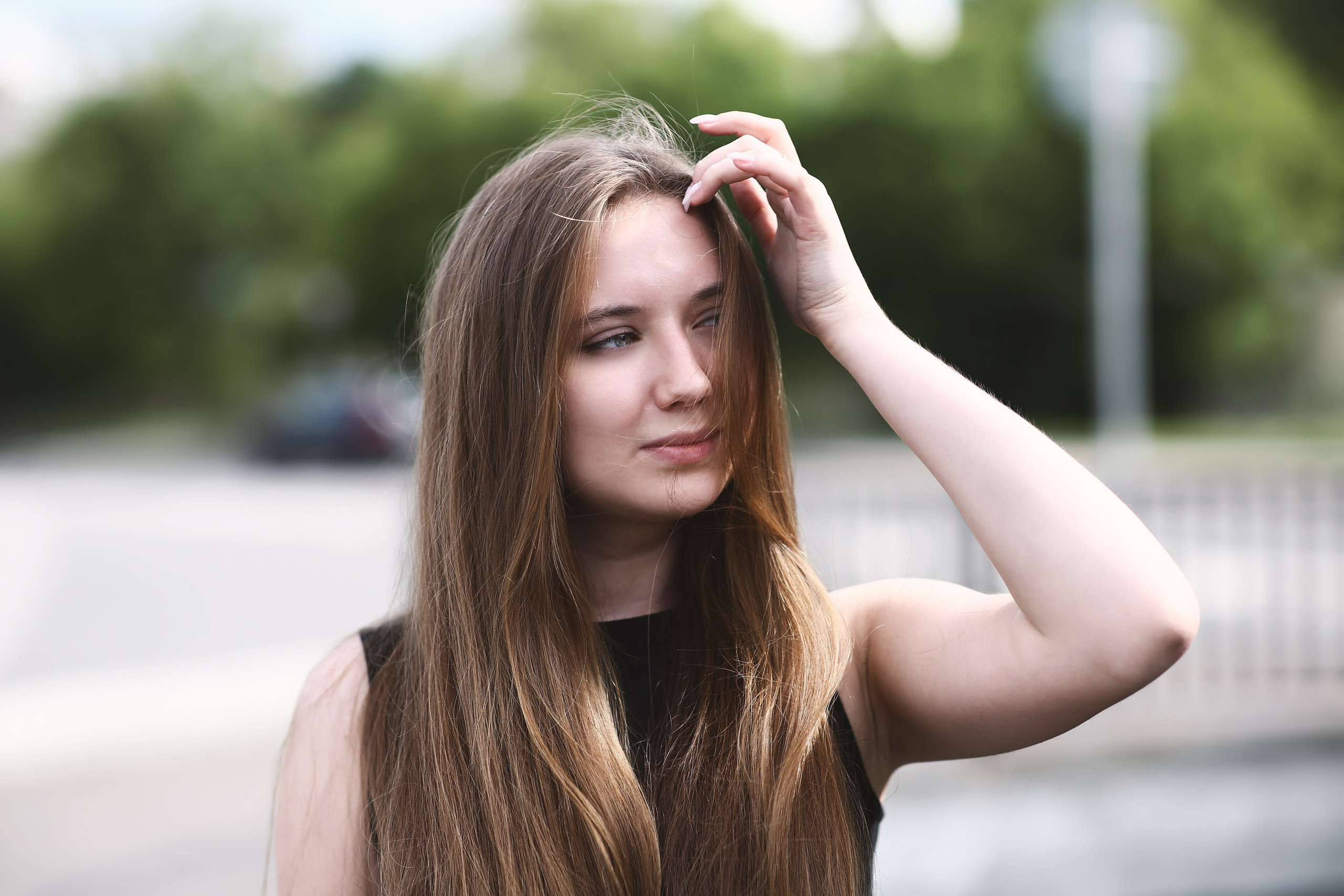 Съемки на улице