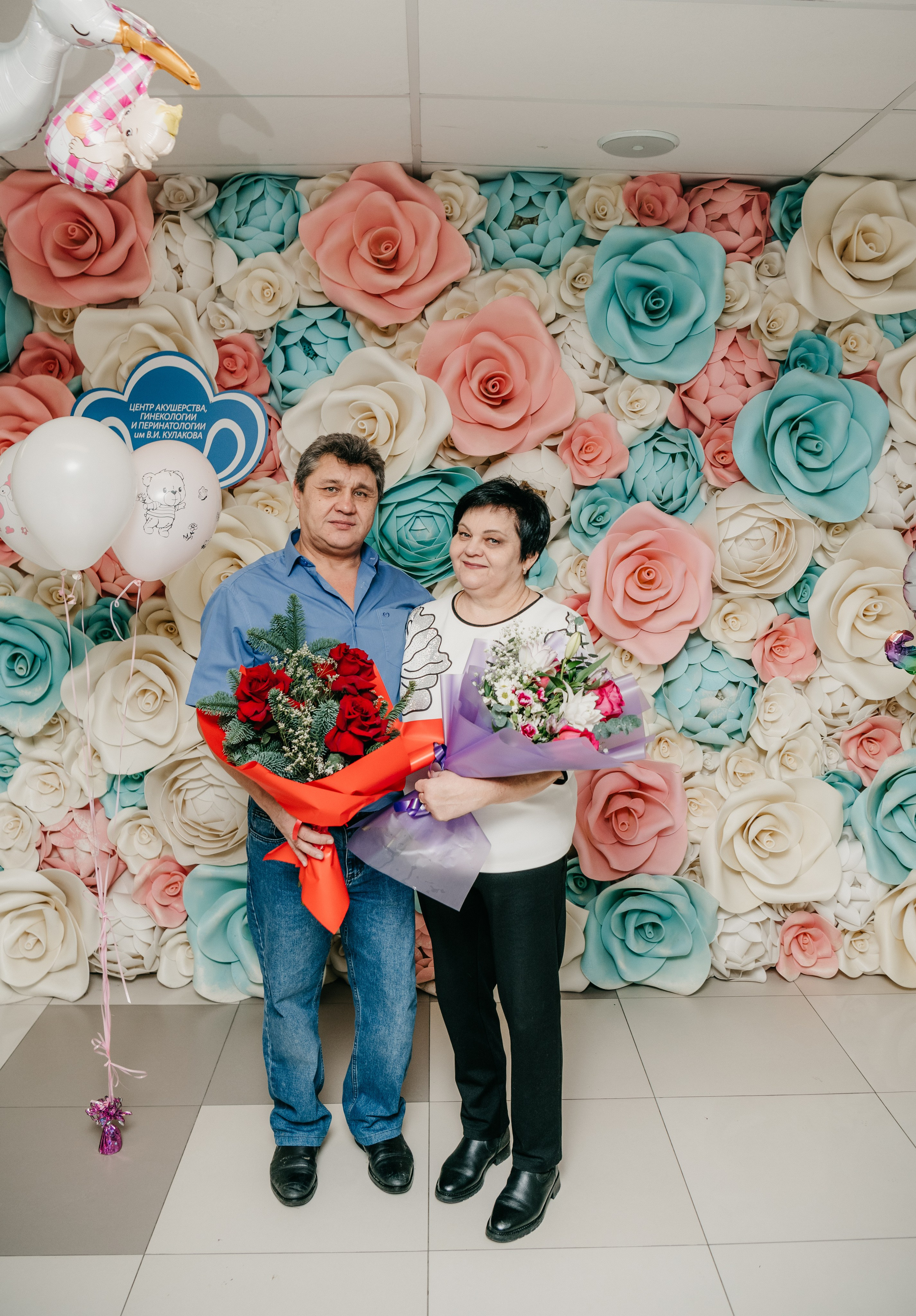 Выписка Авроры. НИИ КУЛАКОВА. Фотограф на выписку из роддома в Москве и МО