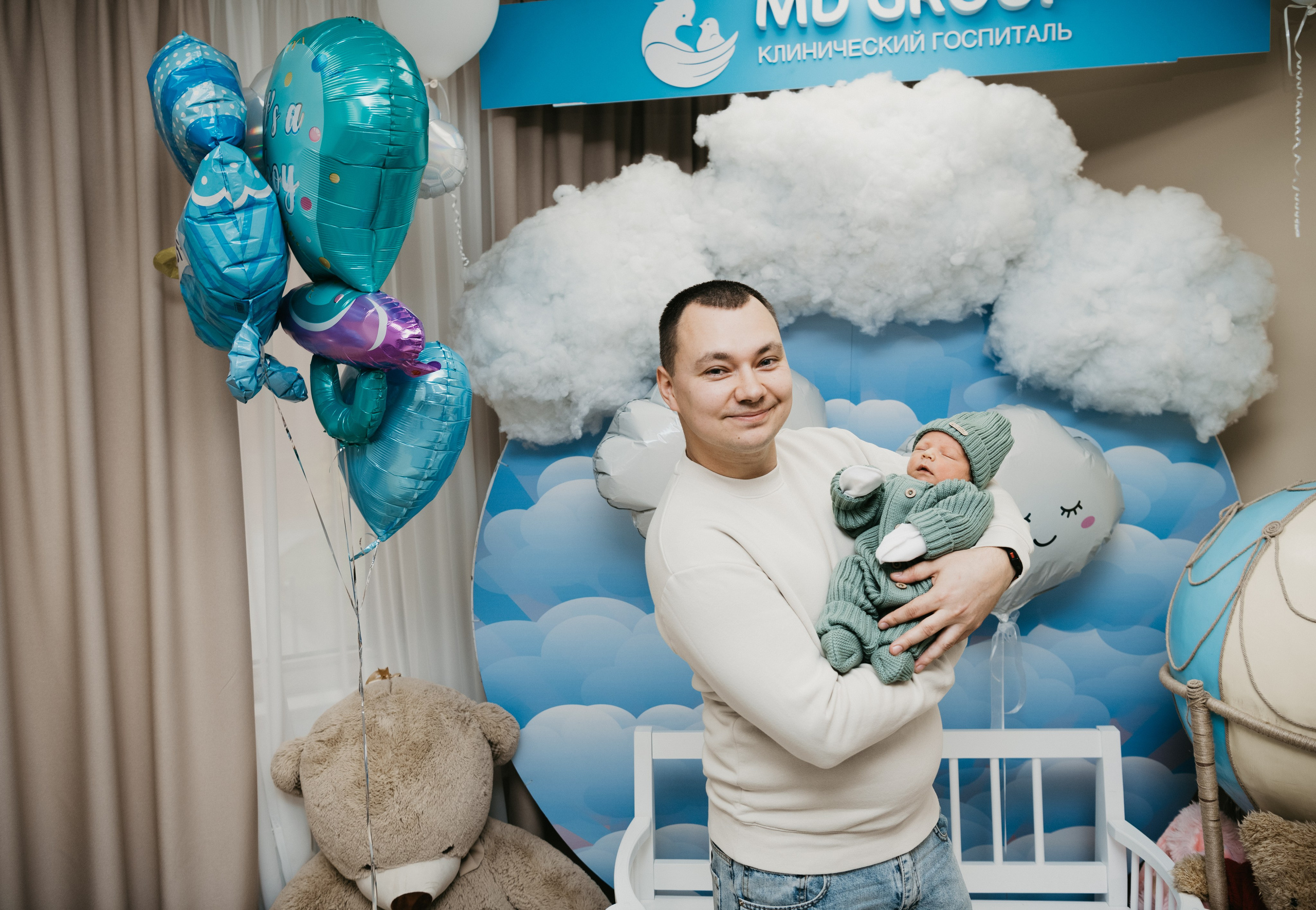 Выписка Степана на Севастопольском. Фотограф на выписку из роддома в Москве и МО