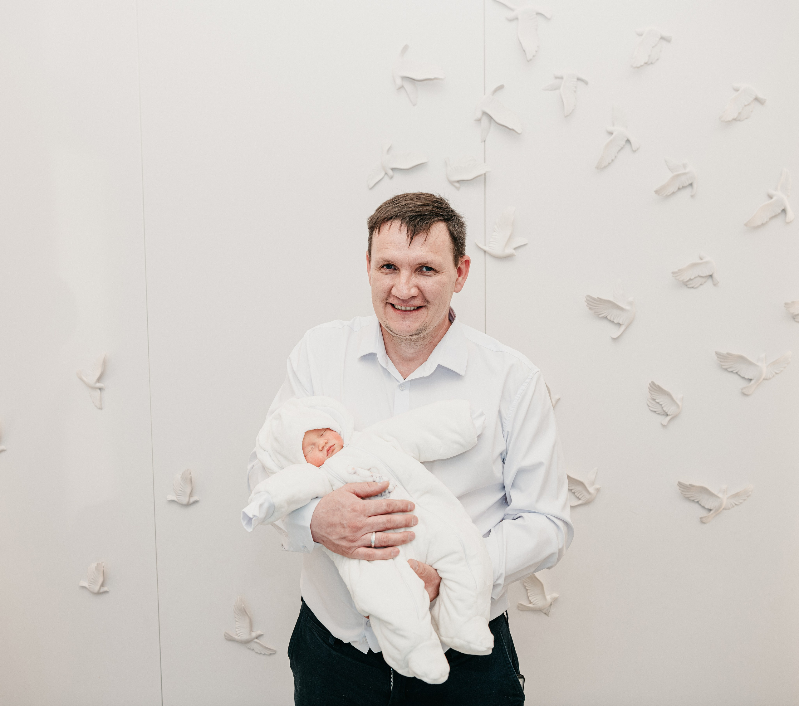 Выписка Алены. 4 роддом. Фотограф на выписку из роддома в Москве и МО