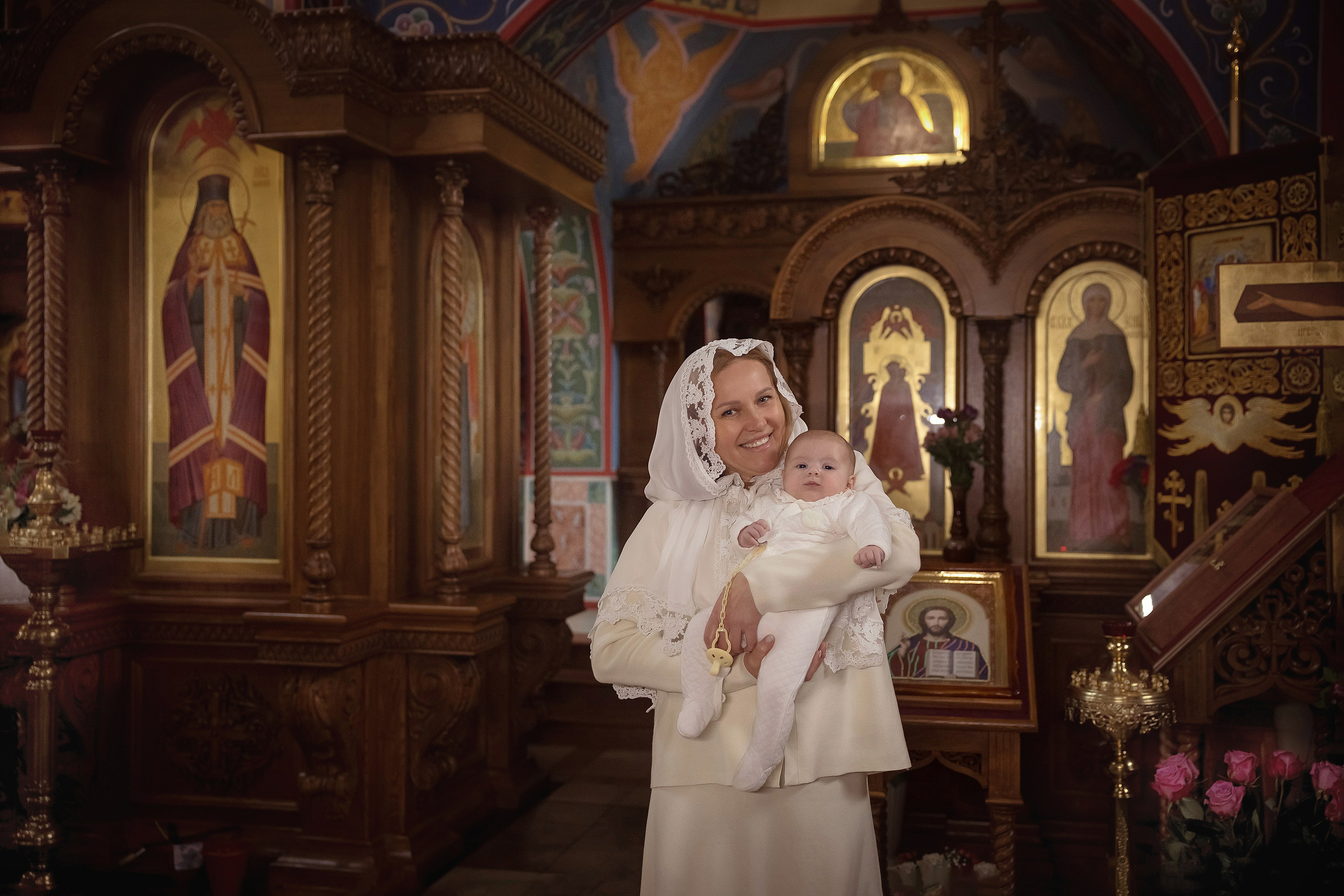 Крещение Василисы Храм в Ямном. Фотограф на крещение и венчание