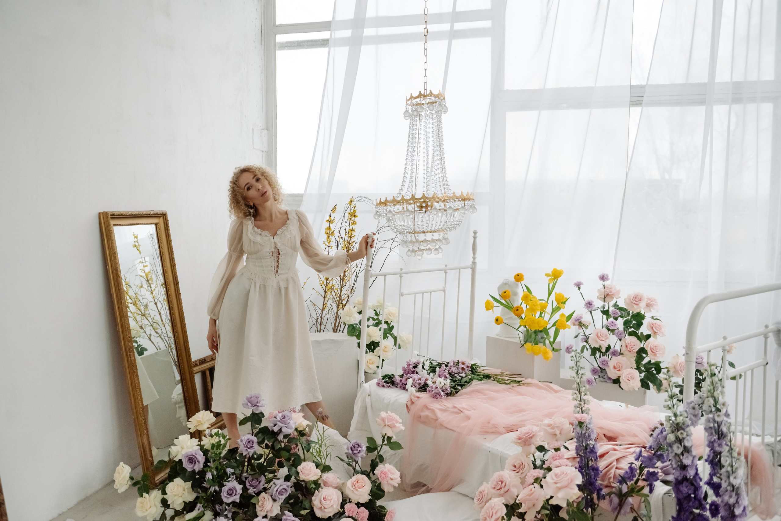 Индивидуальная. Цветочное настроение. Свадебный и сеейный фотограф в Санкт-Петербурге Елена Худякова