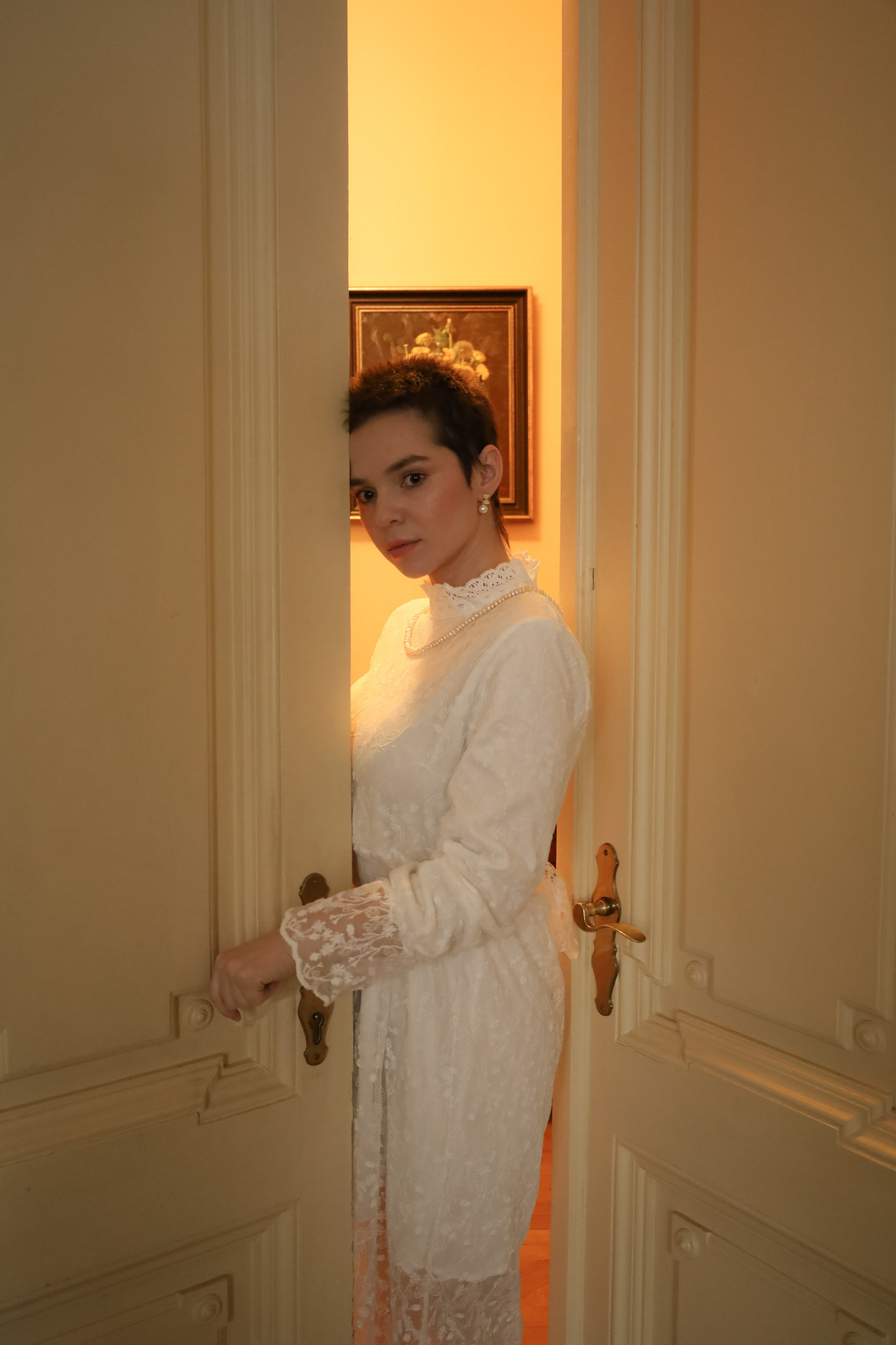 Актриса в особняке. Фотограф Химки Анна Татарских