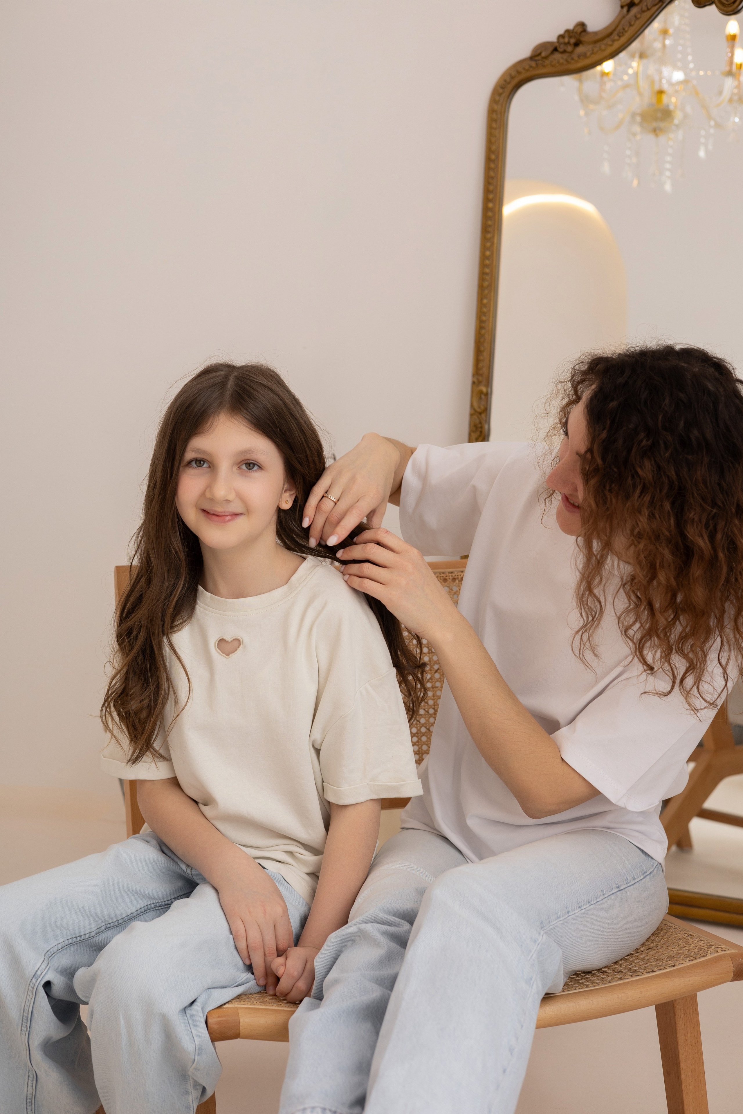 Вика с мамой. Портретный, свадебный, репортажный фотограф во Владивостоке Юлиана Джули Фокс