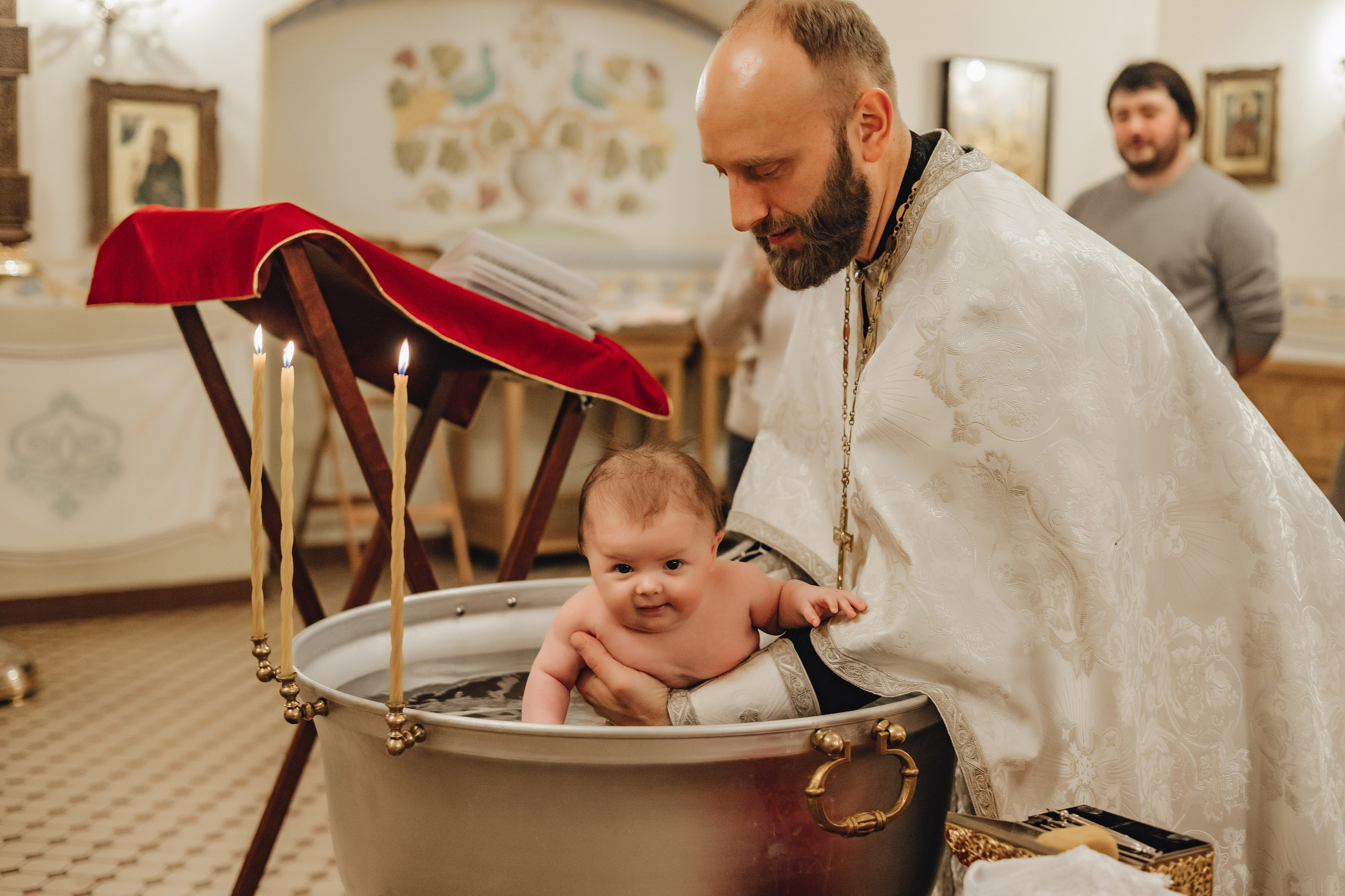 Крещение Анны. Свадебный и семейный фотограф Пушкин Царское Село СПБ Питер Санкт-Петербург и Рязань Ольга Козлова