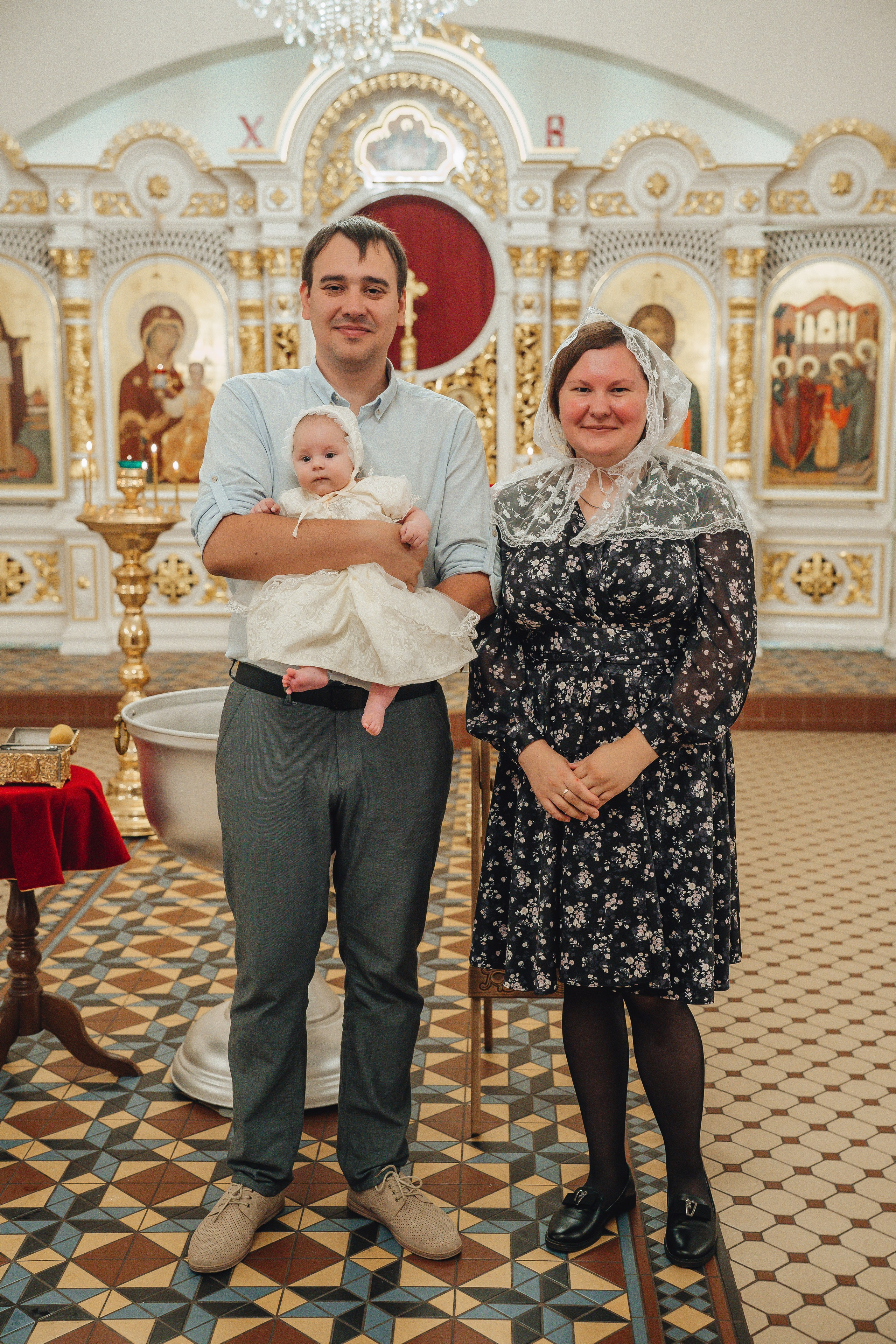 Крещение Ксении. Свадебный и семейный фотограф Пушкин Царское Село СПБ Питер Санкт-Петербург и Рязань Ольга Козлова