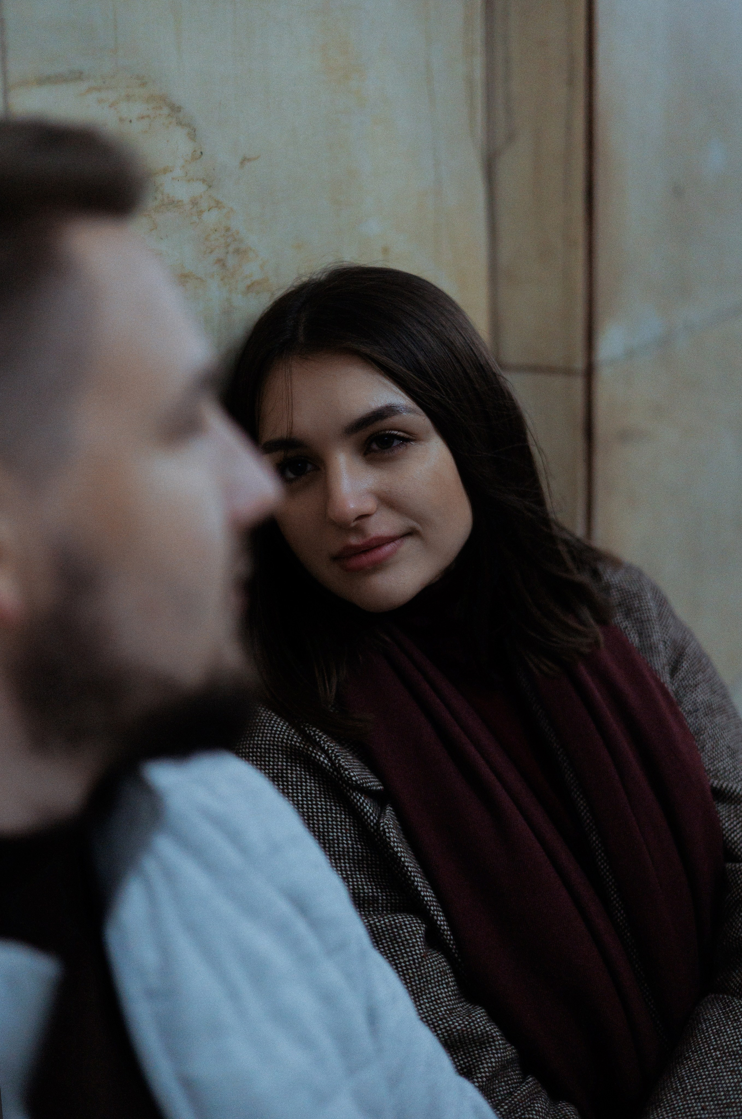 Вероника и Василий. В уютных переулках Москвы. Цифра и плёнка. Настя Оленченко, портретный/семейный фотограф на цифру и плёнку Москва