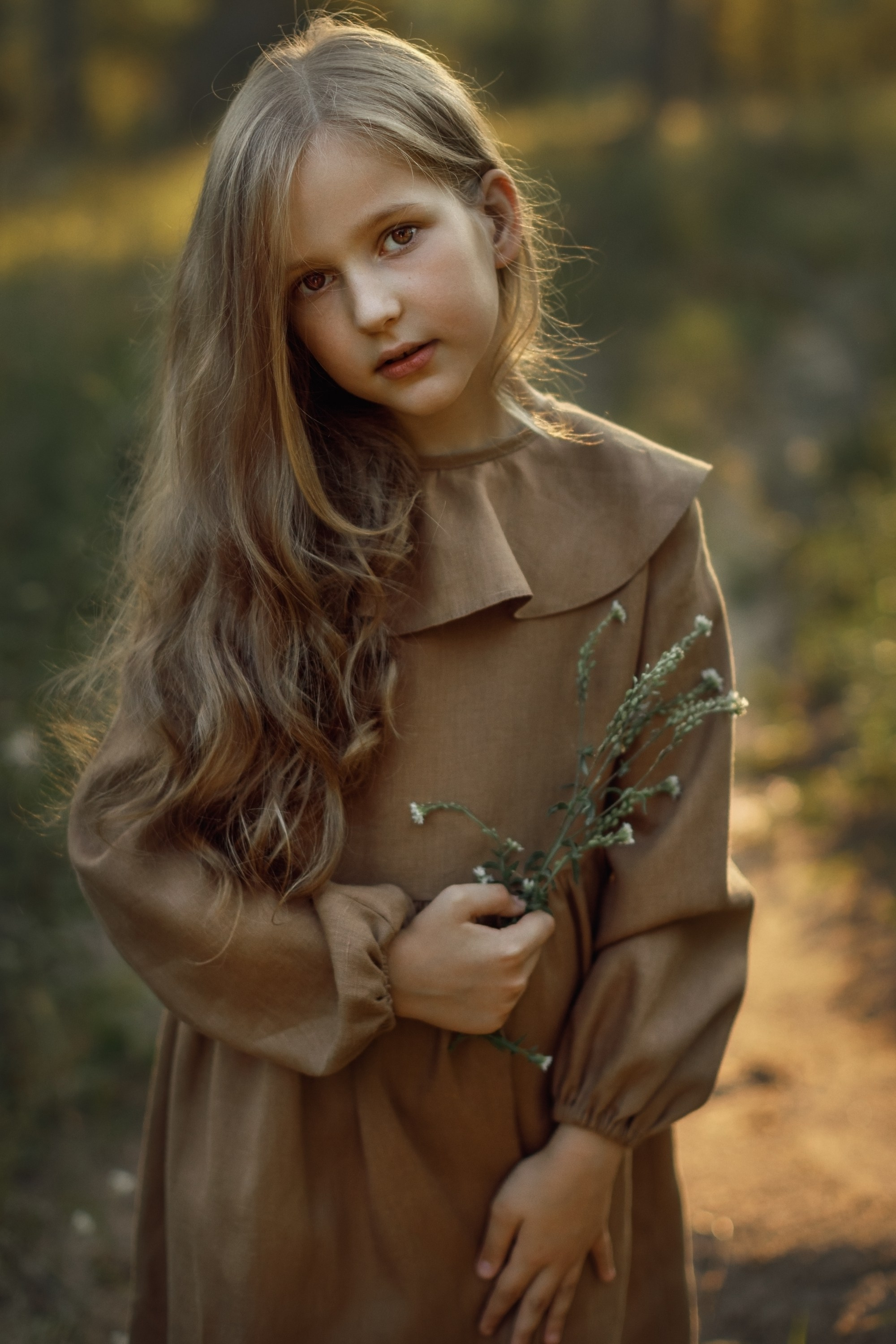 детский портрет, фото ребенка на природе, детская фотосессия, красивая детская фотография