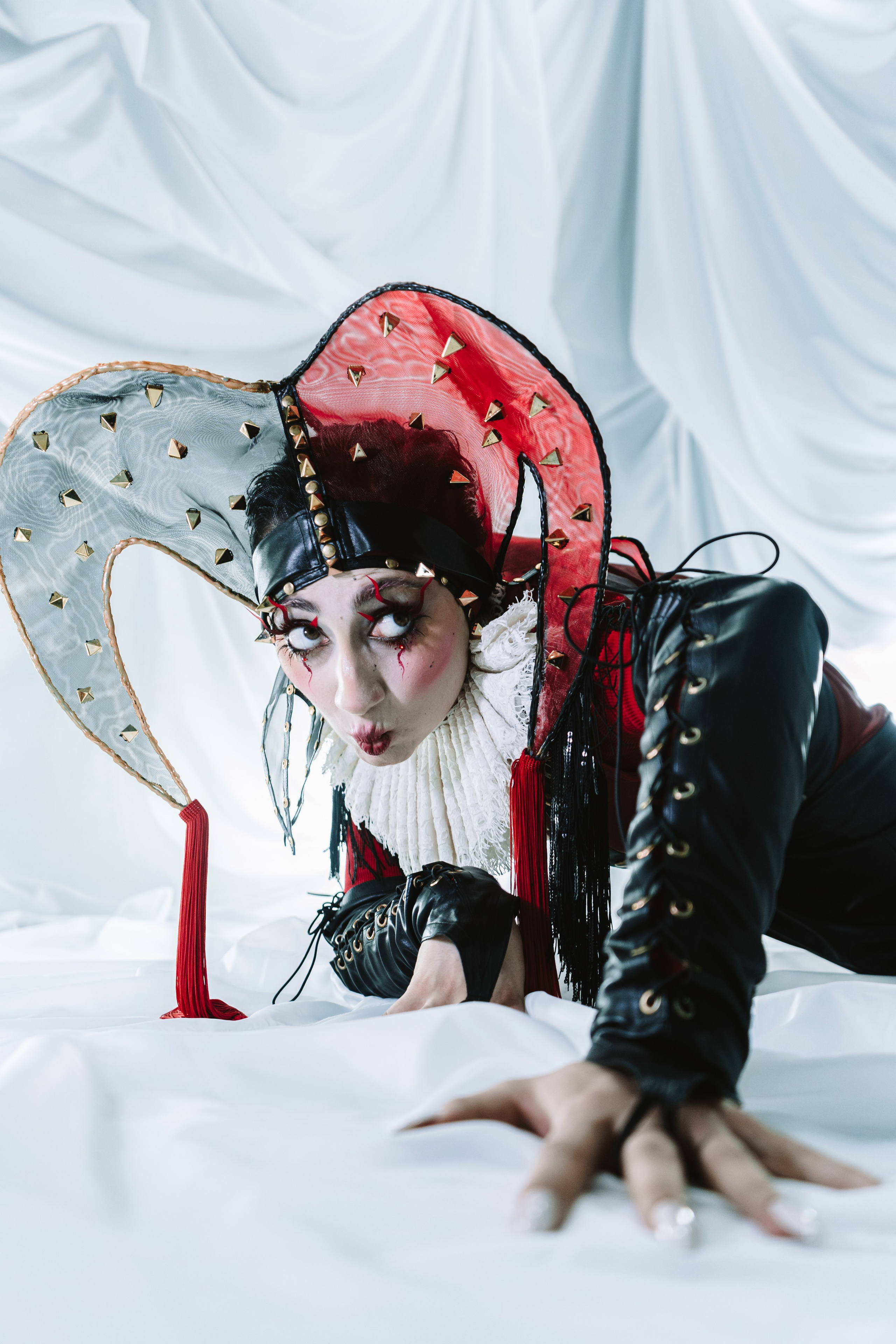 Креативная фотосессия. Элина. Арлекино. Никита Скрипник — ТЕАТР В СТИЛЕ ФЭШН