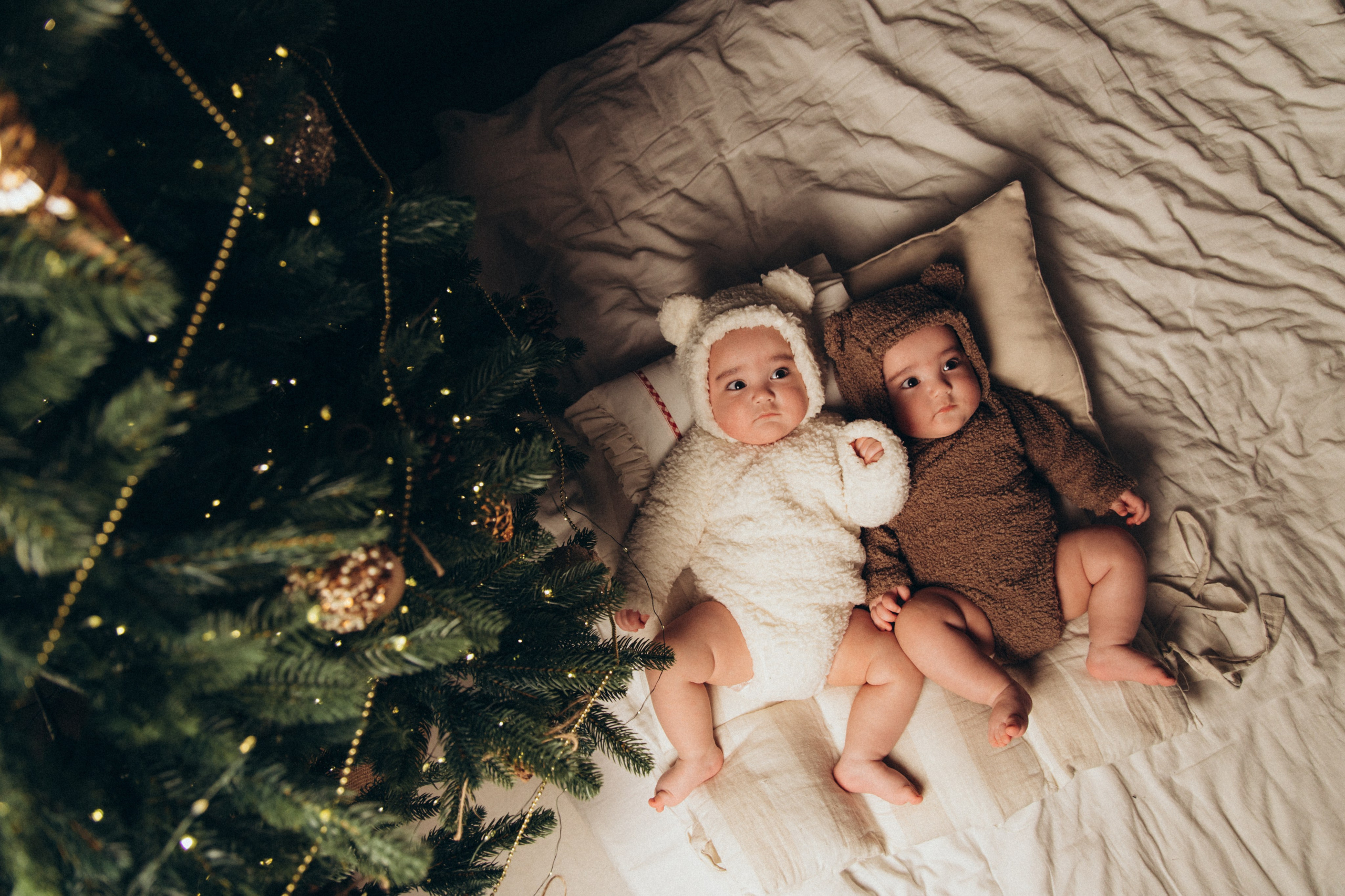 Имран и Миран. Евгения Горбунова фотограф новорожденных в Новом Уренгое