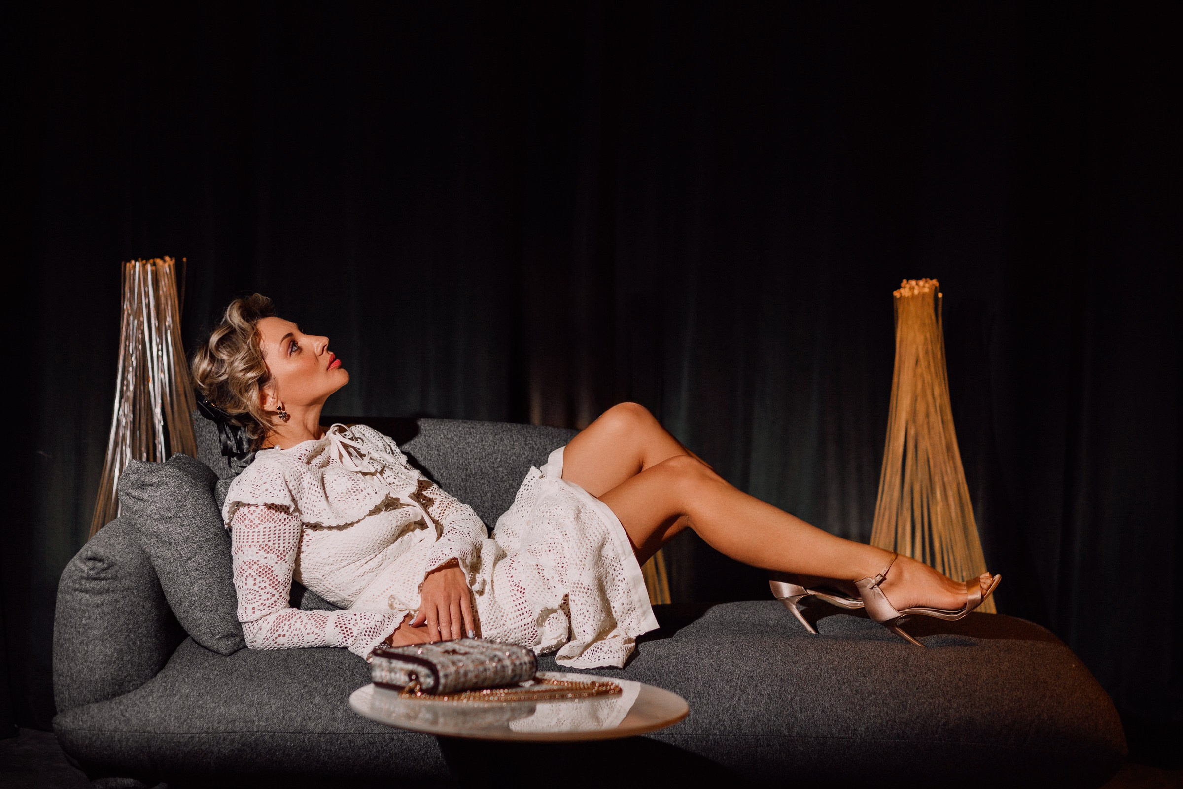 Светлана. Съёмка в отеле (black). Фотограф Батуми | Lera Rawlick