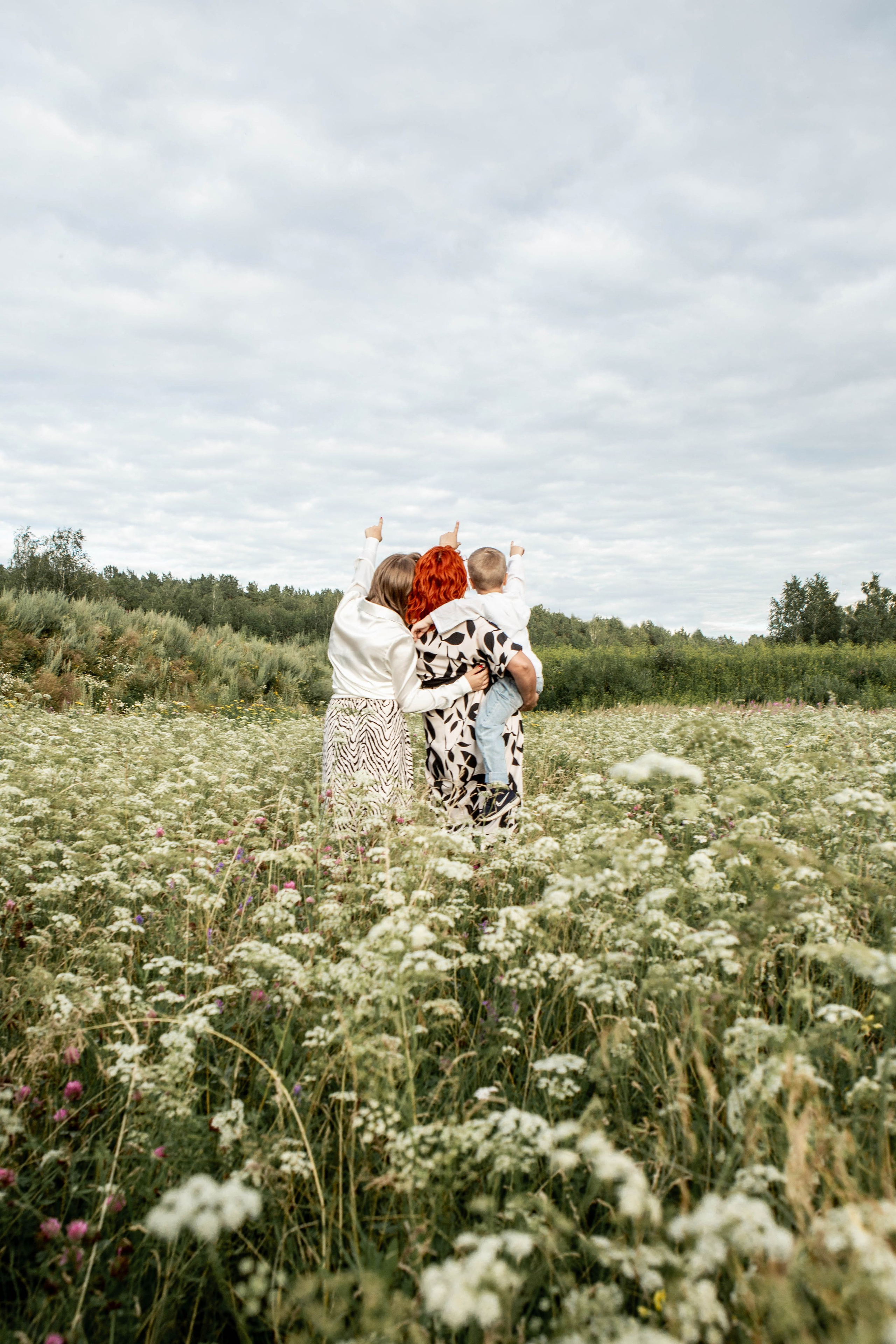 Мама и дети. Фотограф Екатерина Голицына