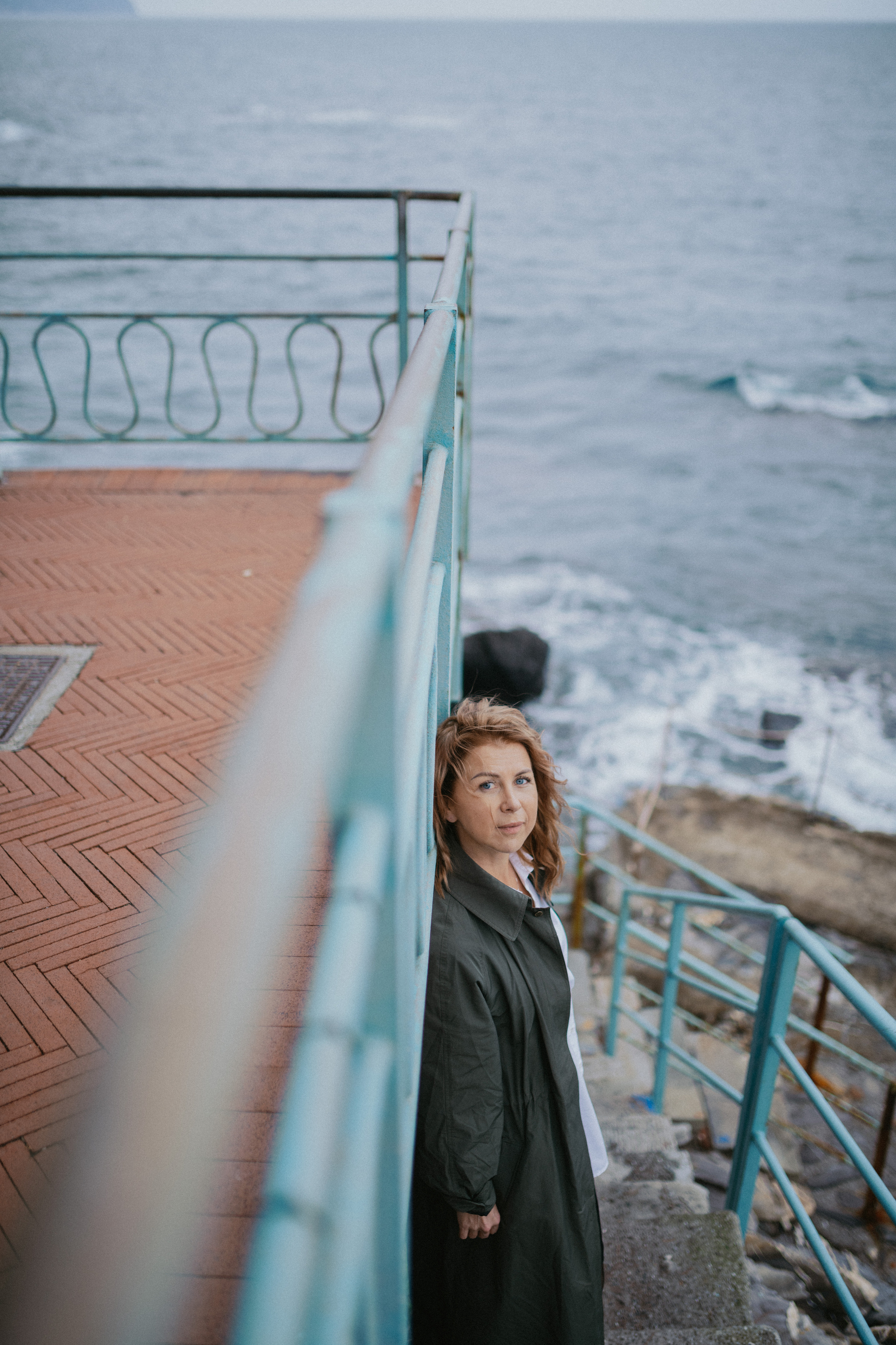 One day with Lena in Genova. Photographer Vasilisa Gordeeva
