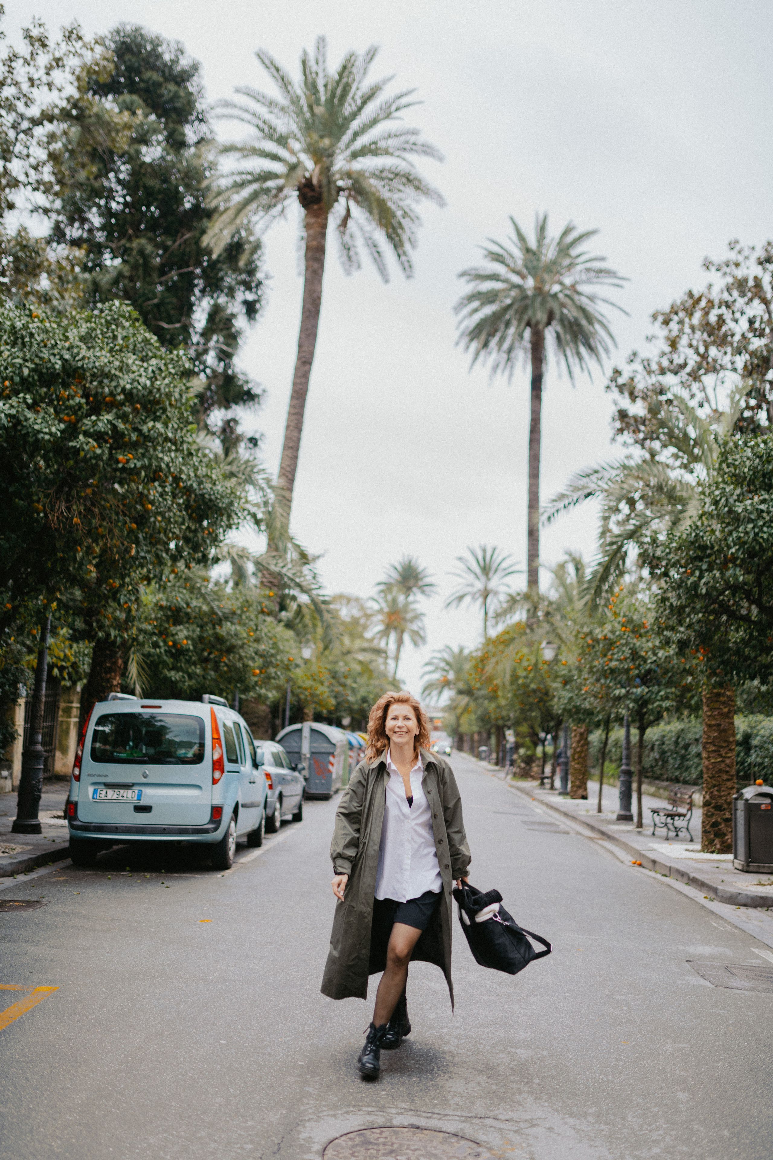 One day with Lena in Genova. Photographer Vasilisa Gordeeva