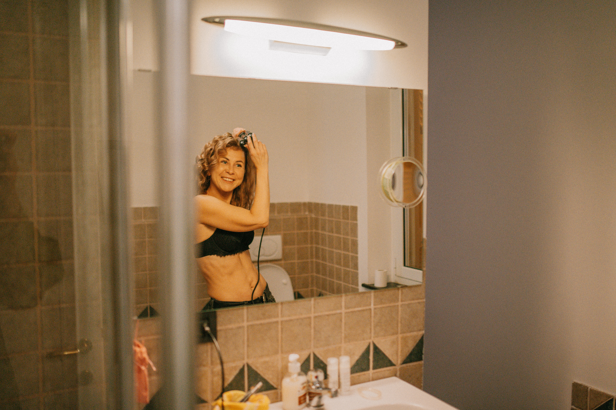 One day with Lena in Genova. Photographer Vasilisa Gordeeva