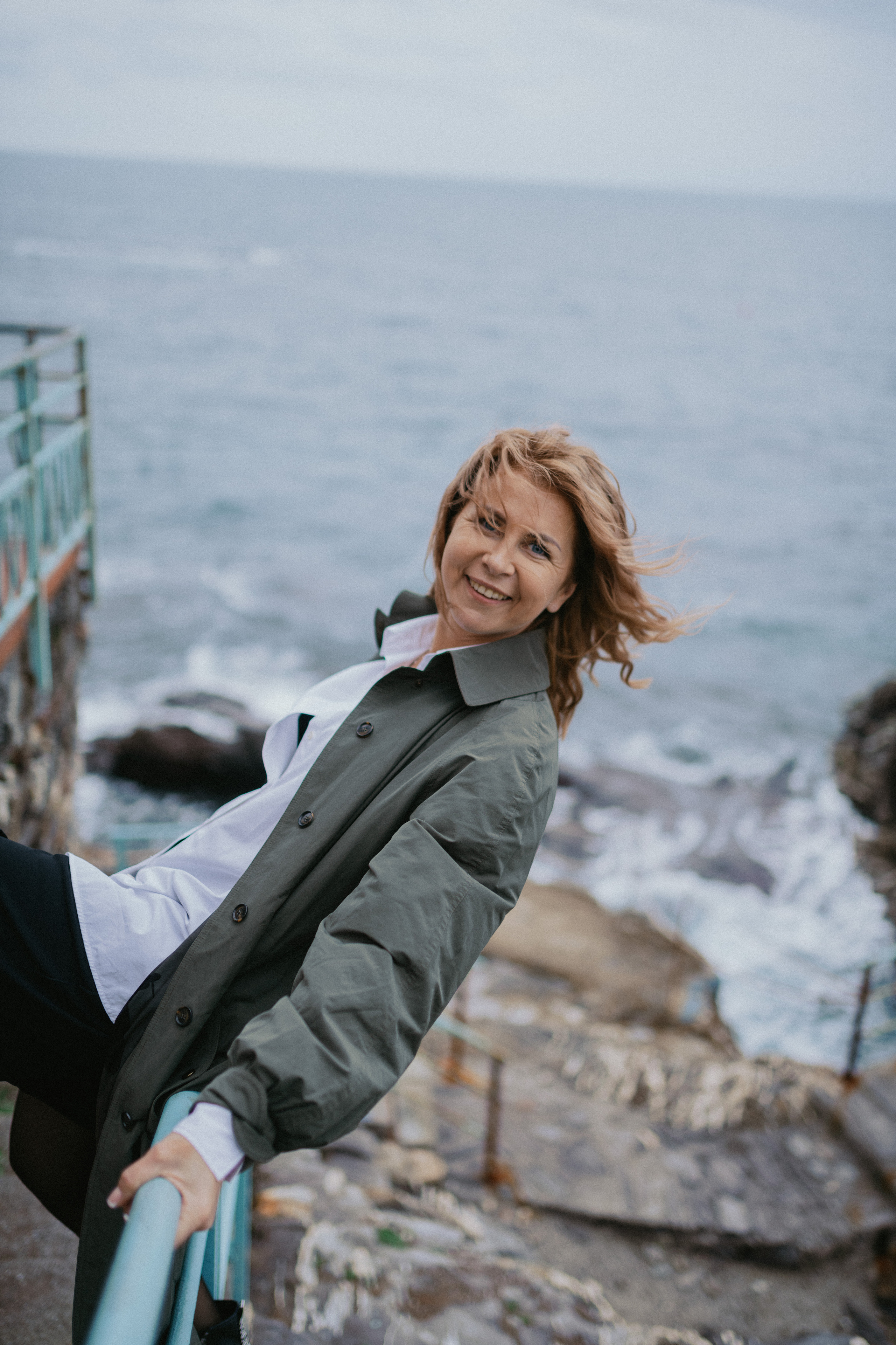 One day with Lena in Genova. Photographer Vasilisa Gordeeva